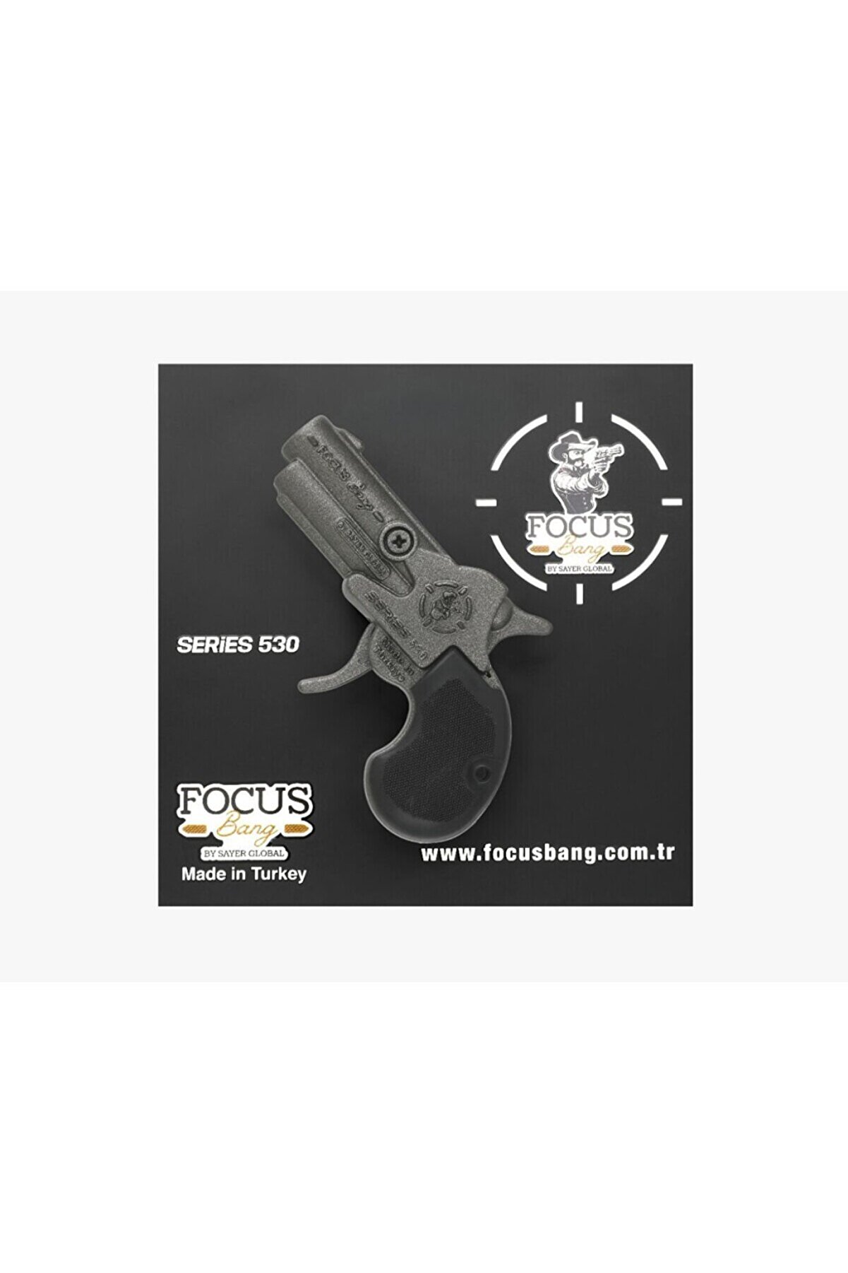 Bfs 530 Focus Bang Oyuncak Tabanca Seri̇es 530 Black-Füme-Saten