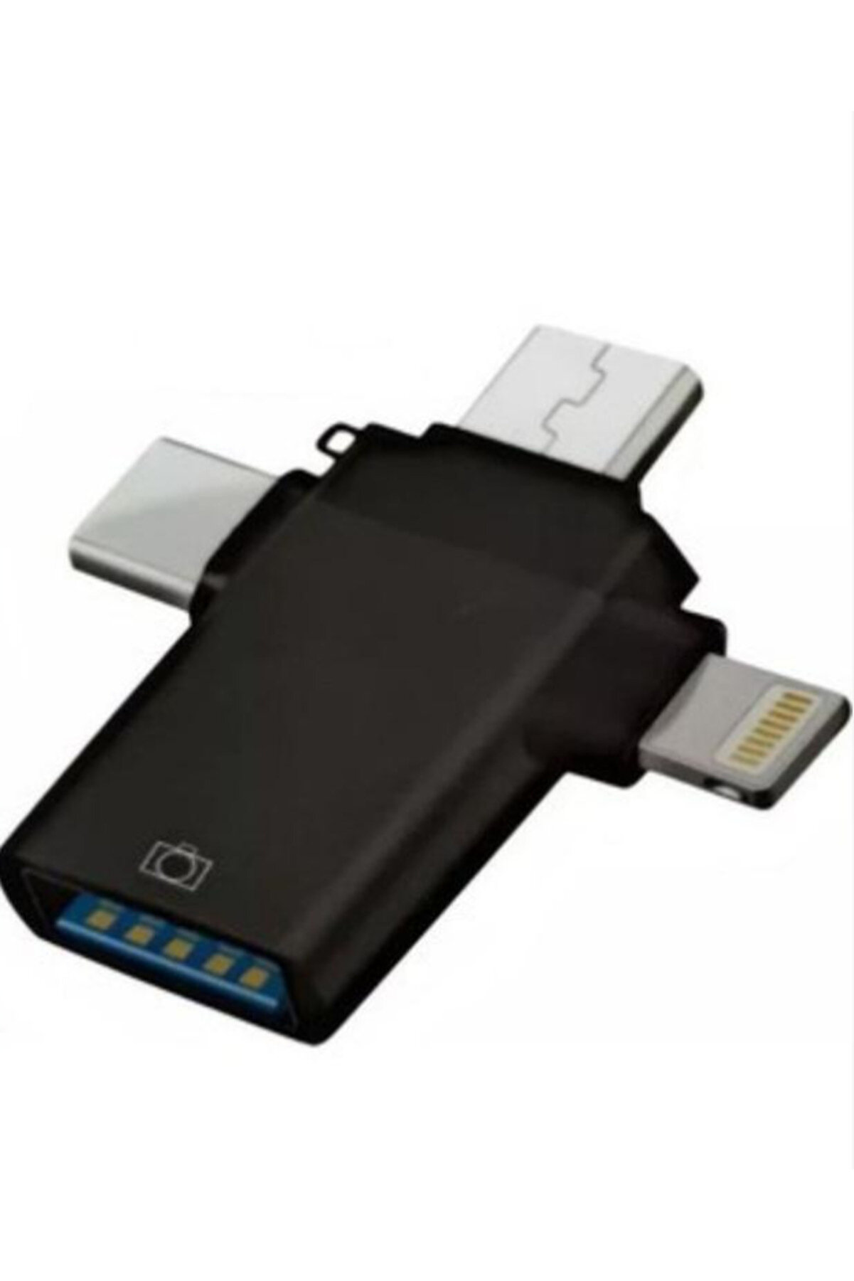 evimdeyokyok ZR173 T Otg Siyah Çevirici