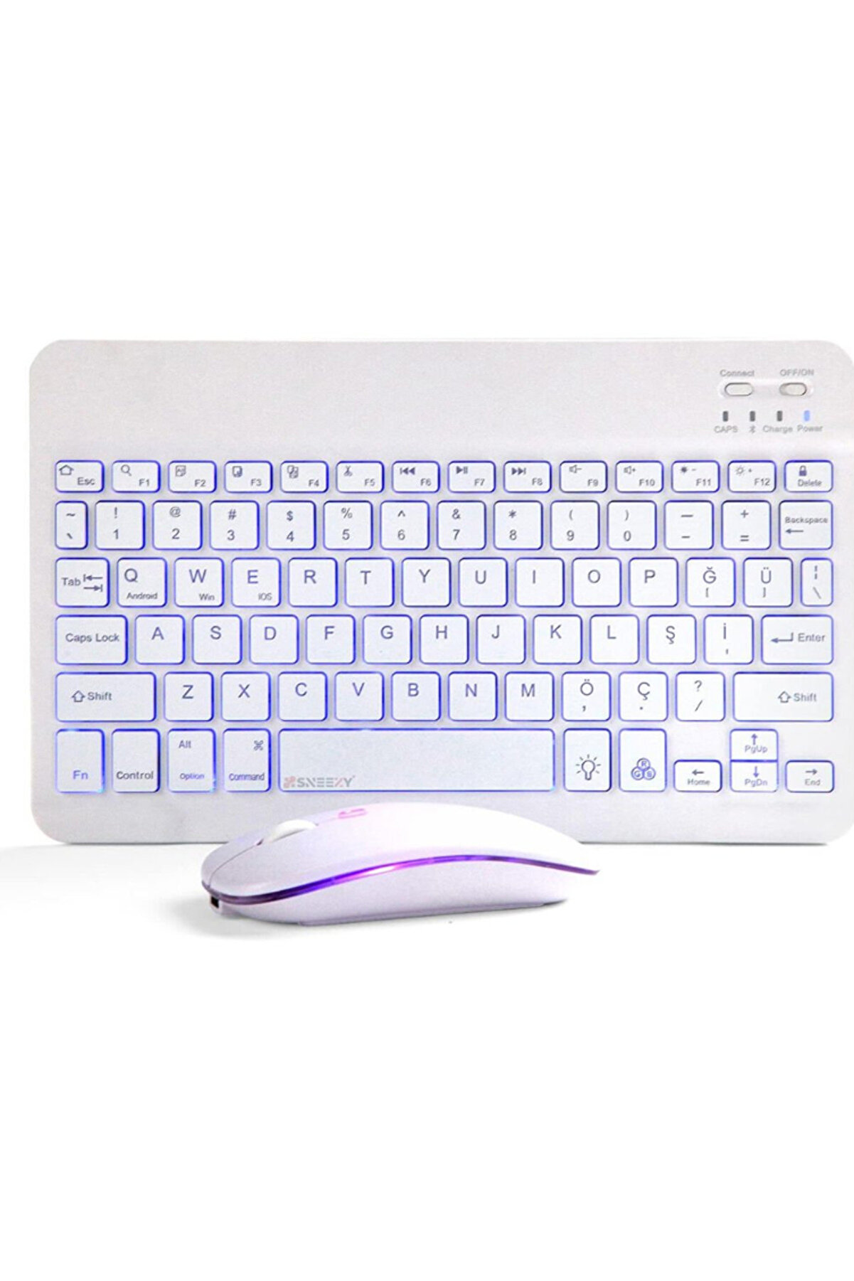 evimdeyokyok ZR954 Beyaz Rgb Km Set