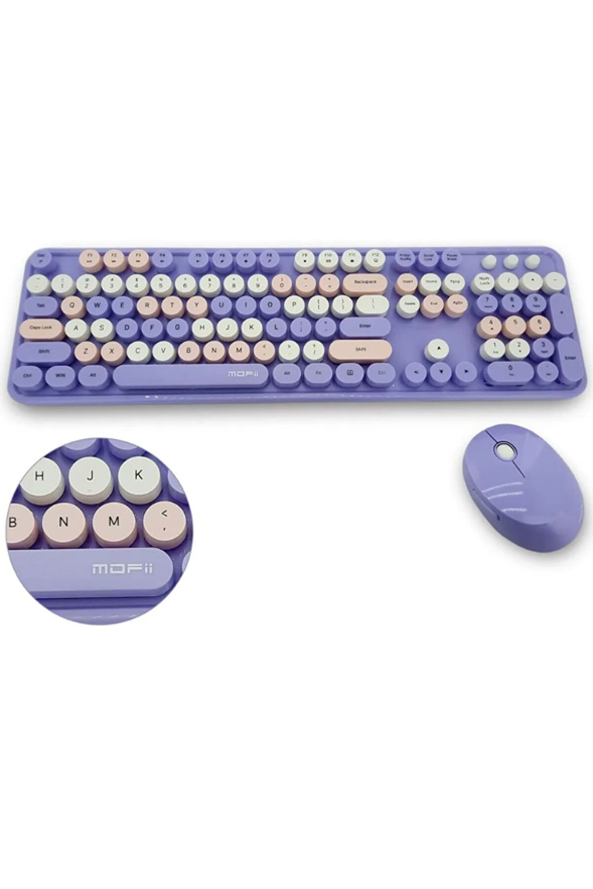 evimdeyokyok Mofii Mor Sweet Dm Combo Klavye Mause Set