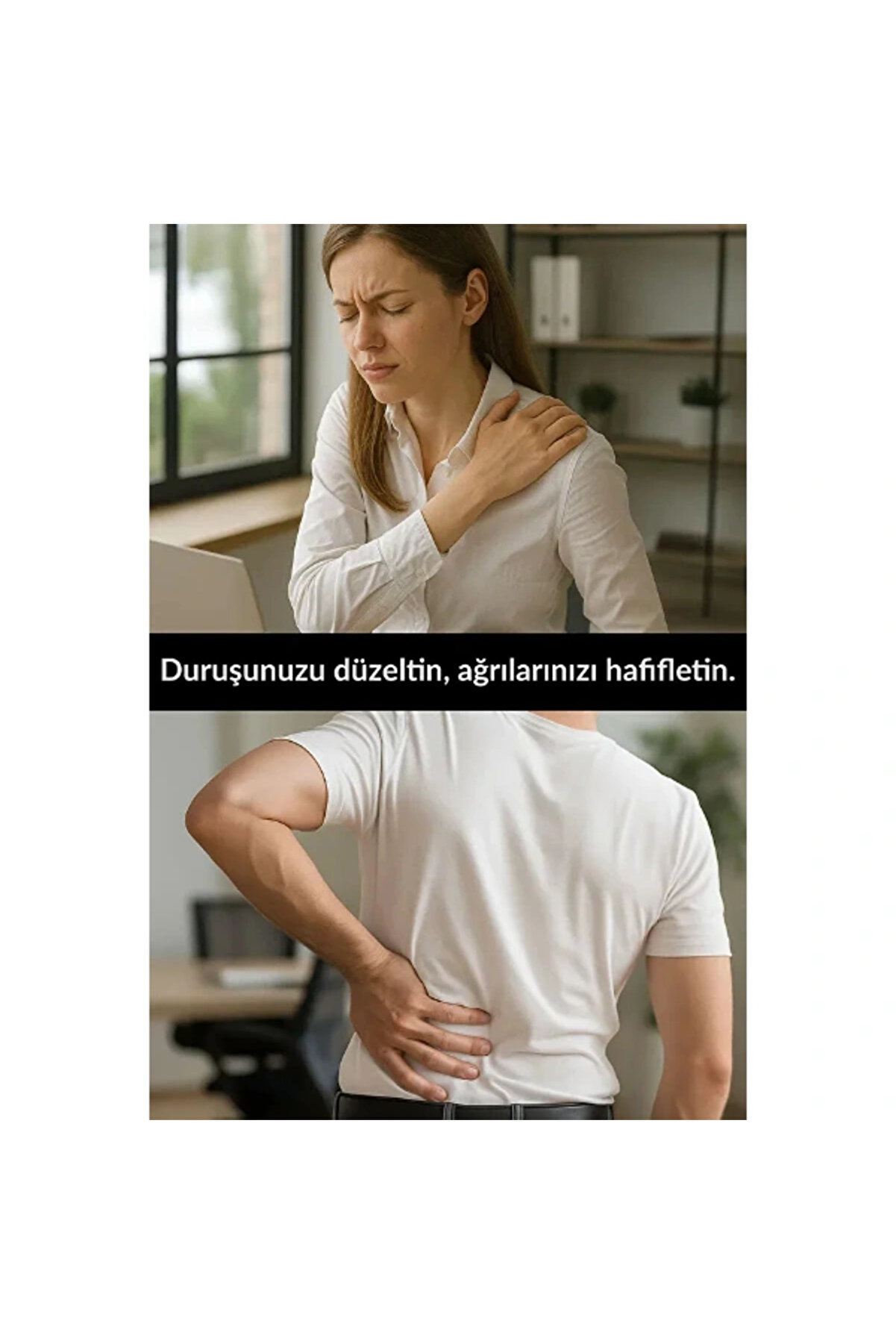 Kamburluk Önleyi̇ci̇ Di̇k Duruş Korsesi̇