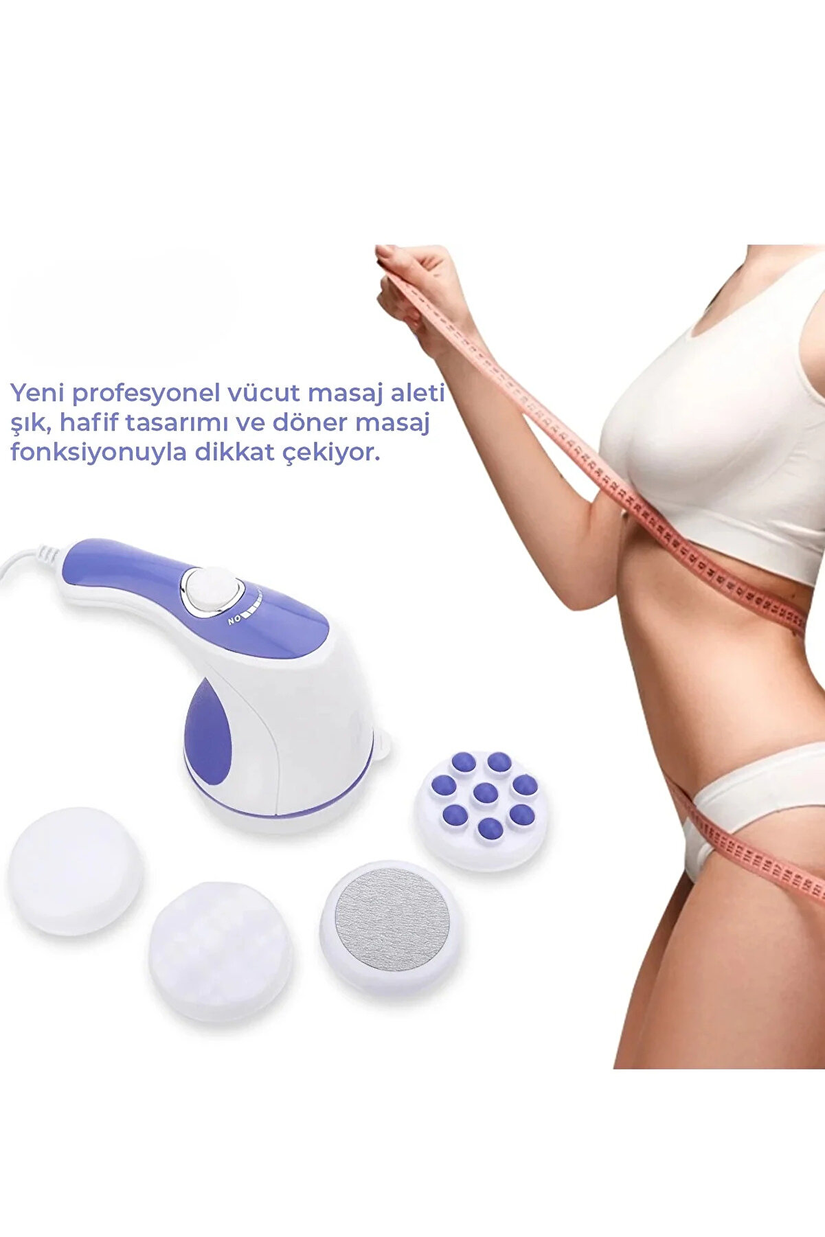 Go İthalat Ma-118 Super Effecti̇ve Masaj Aleti̇ Sel&uuml;li̇t Sıkılaştırıcı Rahatlama (4457)