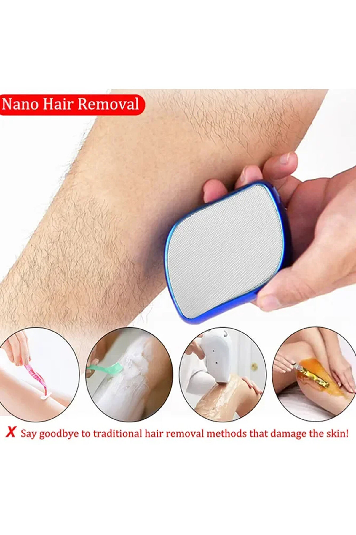 Go İthalat Crystal Eraser Epi̇lasyon Aleti̇ T&uuml;y Si̇lgi̇si̇ Kri̇stal Epi̇lat&ouml;r (4457)