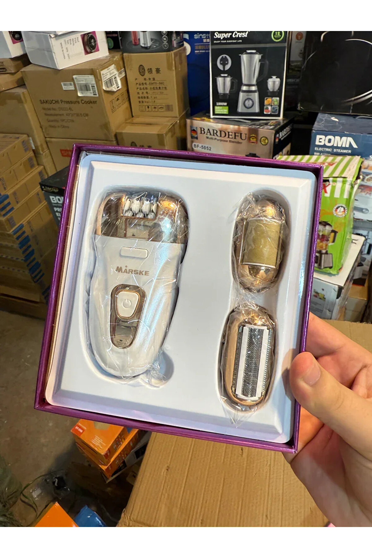 Go İthalat Marske Si̇lk Epi̇l Ms-6300 3İn1 Epi̇lasyon Aleti̇ (4457)