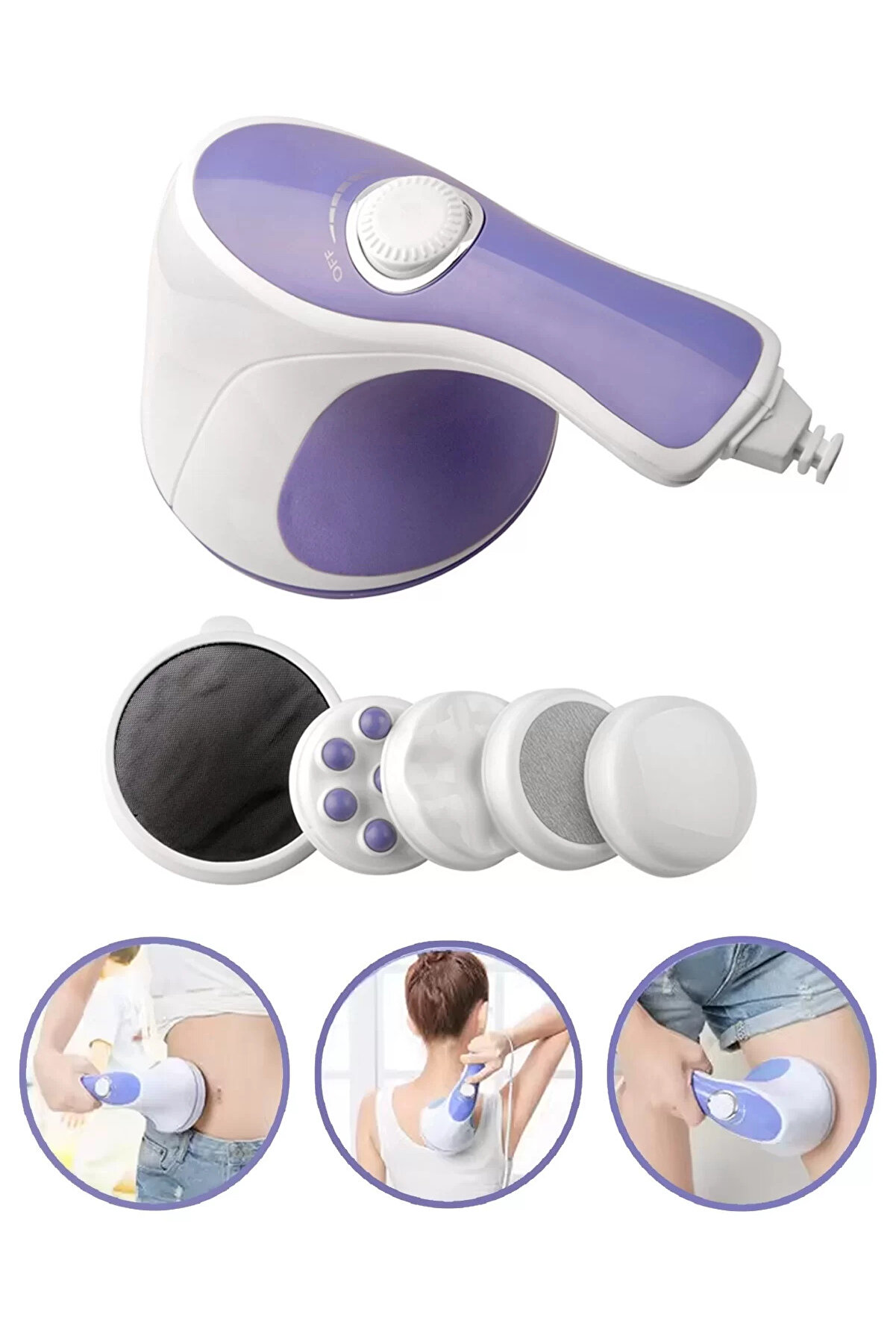 Go İthalat Ma-118 Super Effecti̇ve Masaj Aleti̇ Sel&uuml;li̇t Sıkılaştırıcı Rahatlama (4457)