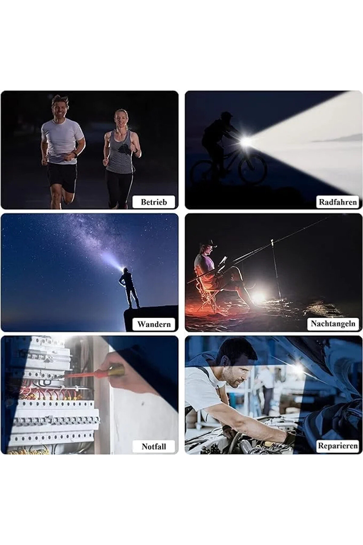 Go İthalat Mi̇ni̇ Taşınabi̇li̇r Led &Ccedil;ok Fonksi̇yonlu Fener (4457)