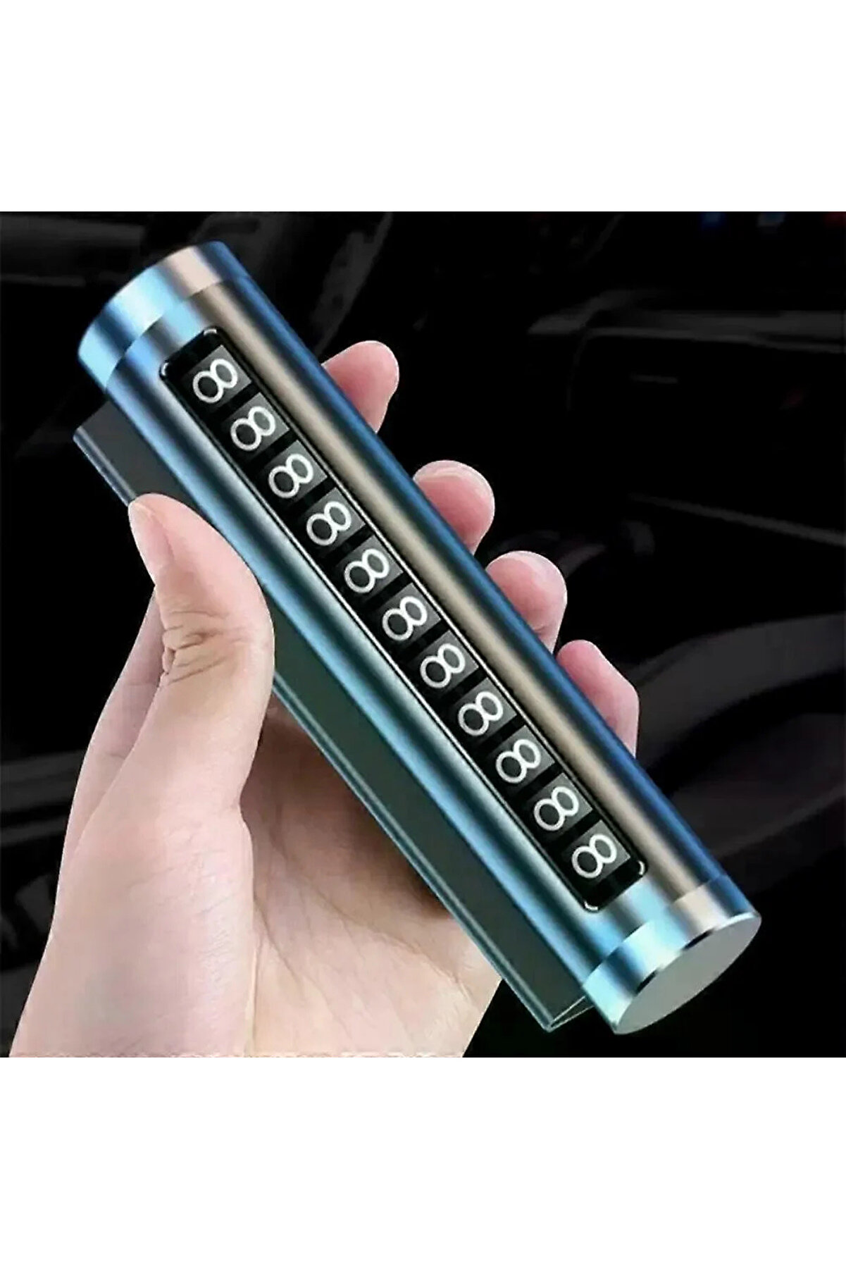 Go İthalat Telefon Numarası Plaka Si̇li̇ndi̇ri̇ Ayarı Renkli̇ Metal Al&uuml;mi̇nyum Araba Ge&ccedil;i̇ci̇ Park Kartı