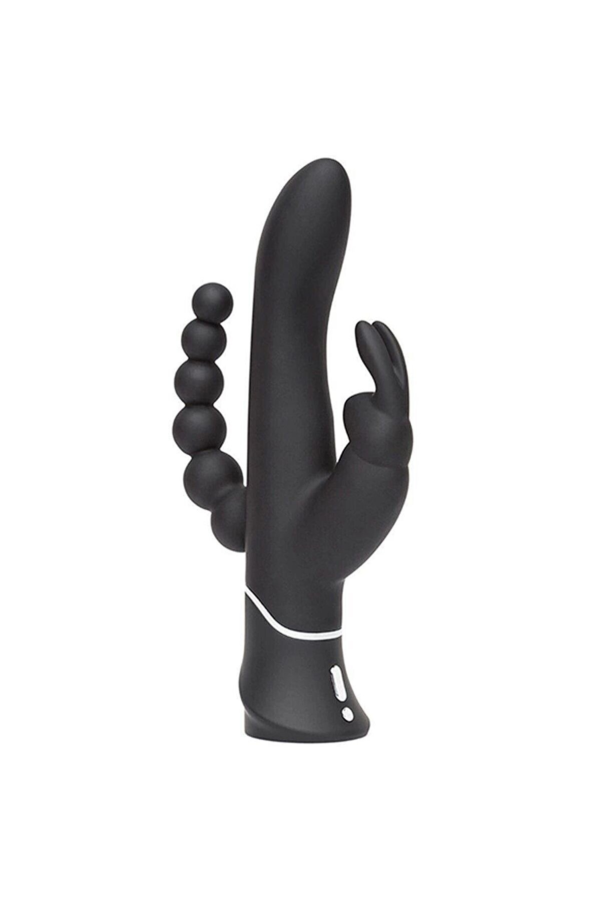 Happy Rabbi̇t Tri̇ple Curve 3 İn 1 Sti̇l&uuml;masyon Rabbi̇t Vi̇brator