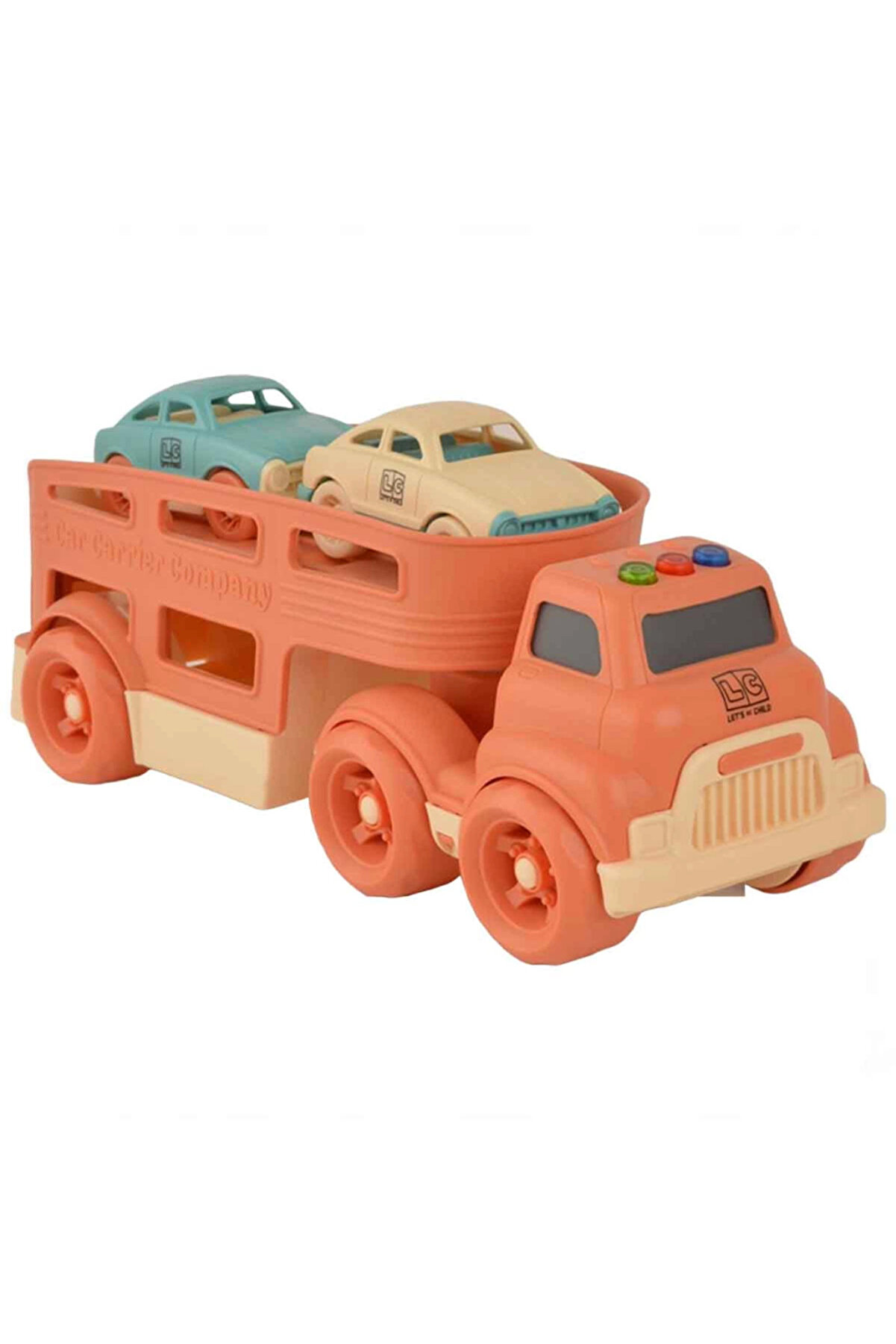 Lc Sesli̇ Ve Işıklı Taşıyıcı Tır 3 Parça