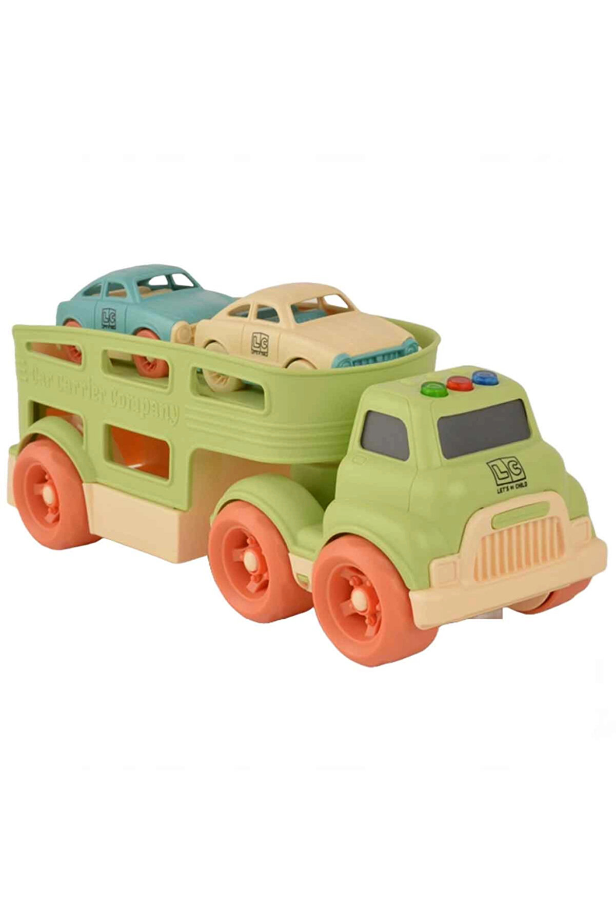 Lc Sesli̇ Ve Işıklı Taşıyıcı Tır 3 Parça