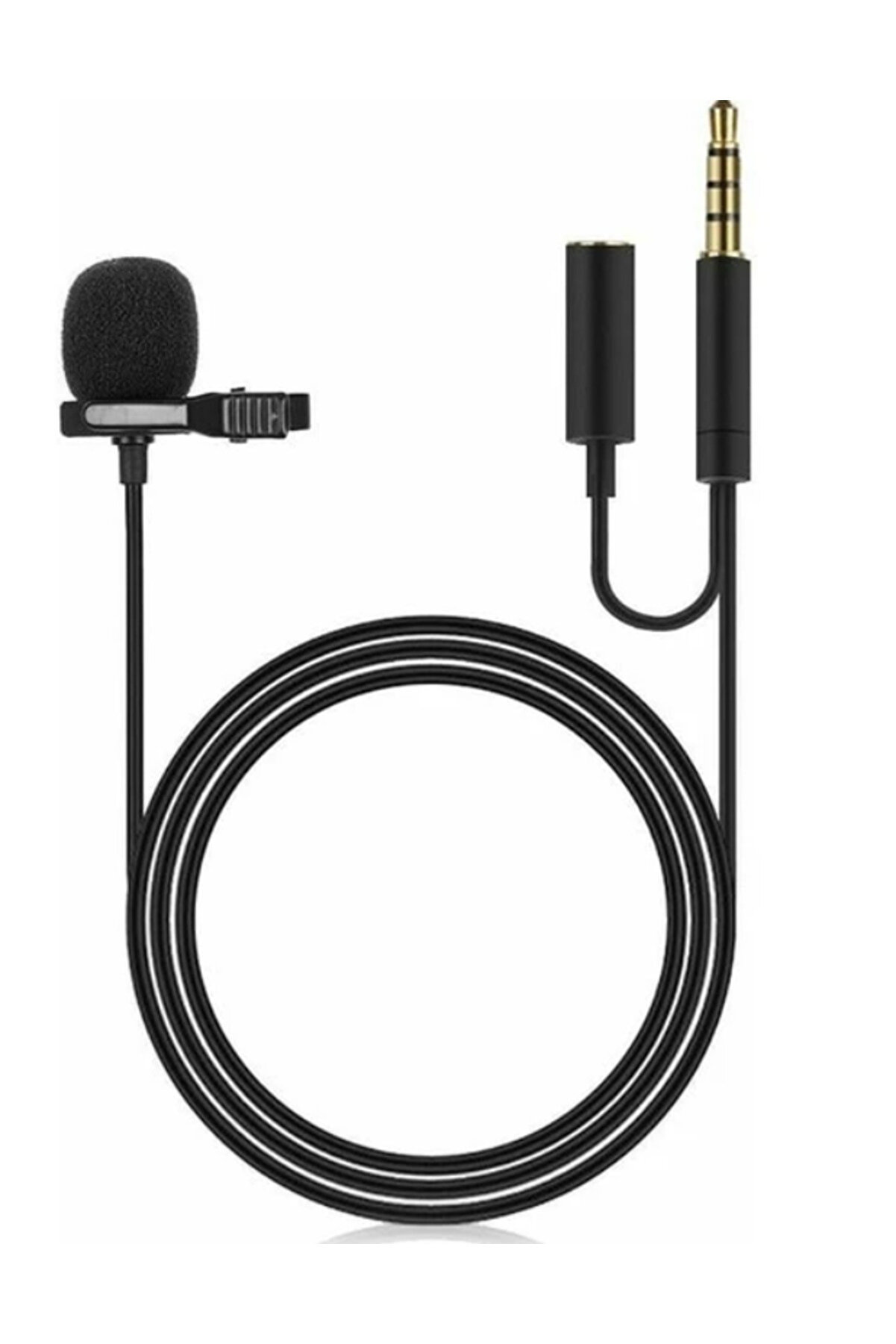 evimdeyokyok ZR255 Jh043A Jack Kulaklık Girişli Kablolu Mikrofon