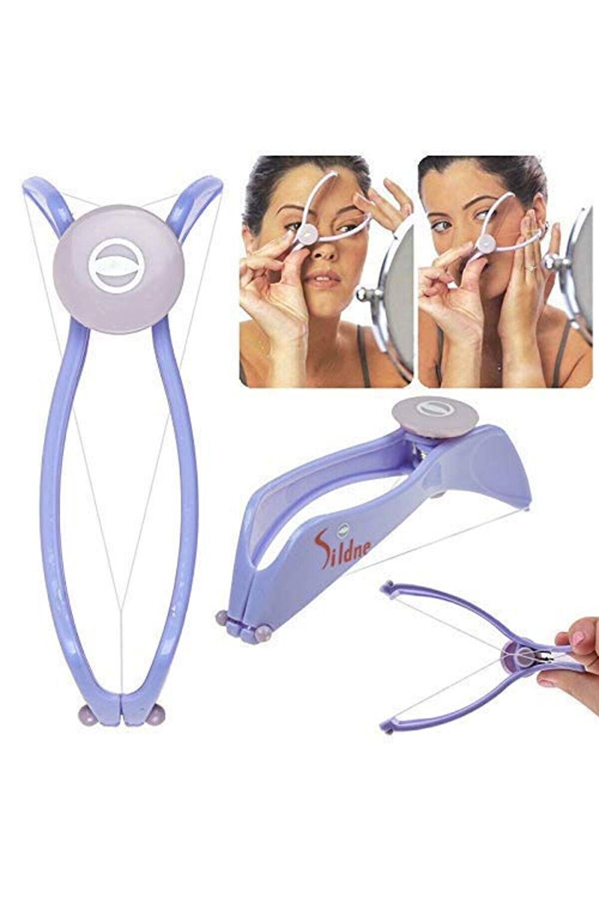 Go İthalat Sli̇que İple Y&uuml;z T&uuml;y Alma Aleti̇ Kaş Kıl Alıcı Epi̇lat&ouml;r (4940)