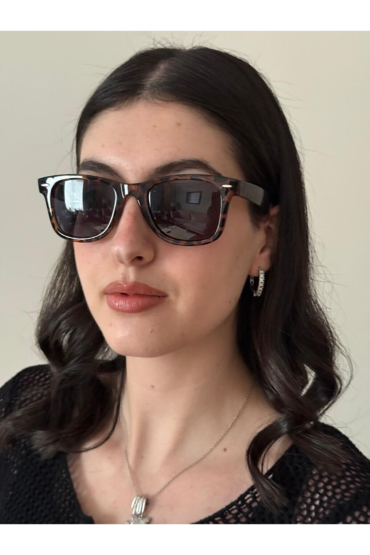 Ateli̇er Emi̇ne Leopar Desen Güneş Gözlüğü