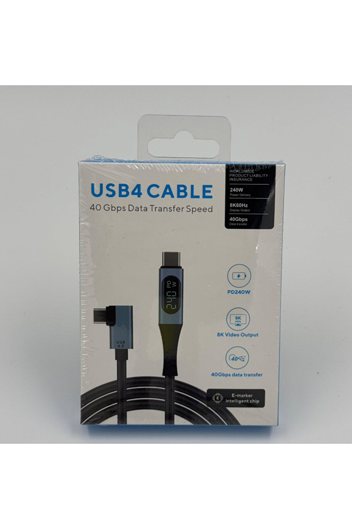 evimdeyokyok ZR849 T Led Usb 4 240W 40Gb 8K 60Hz 1M