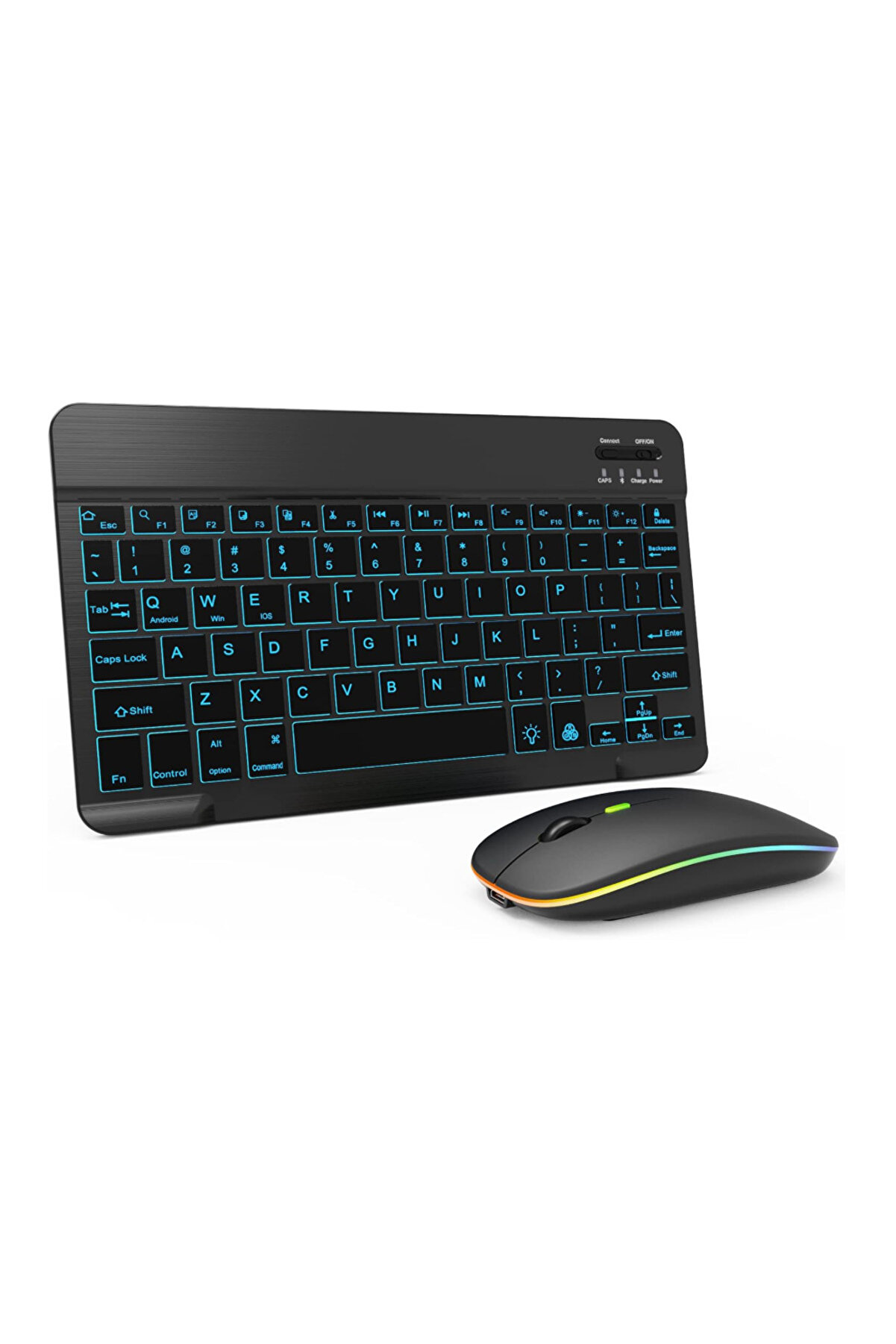 evimdeyokyok ZR953 Siyah Rgb Km Set