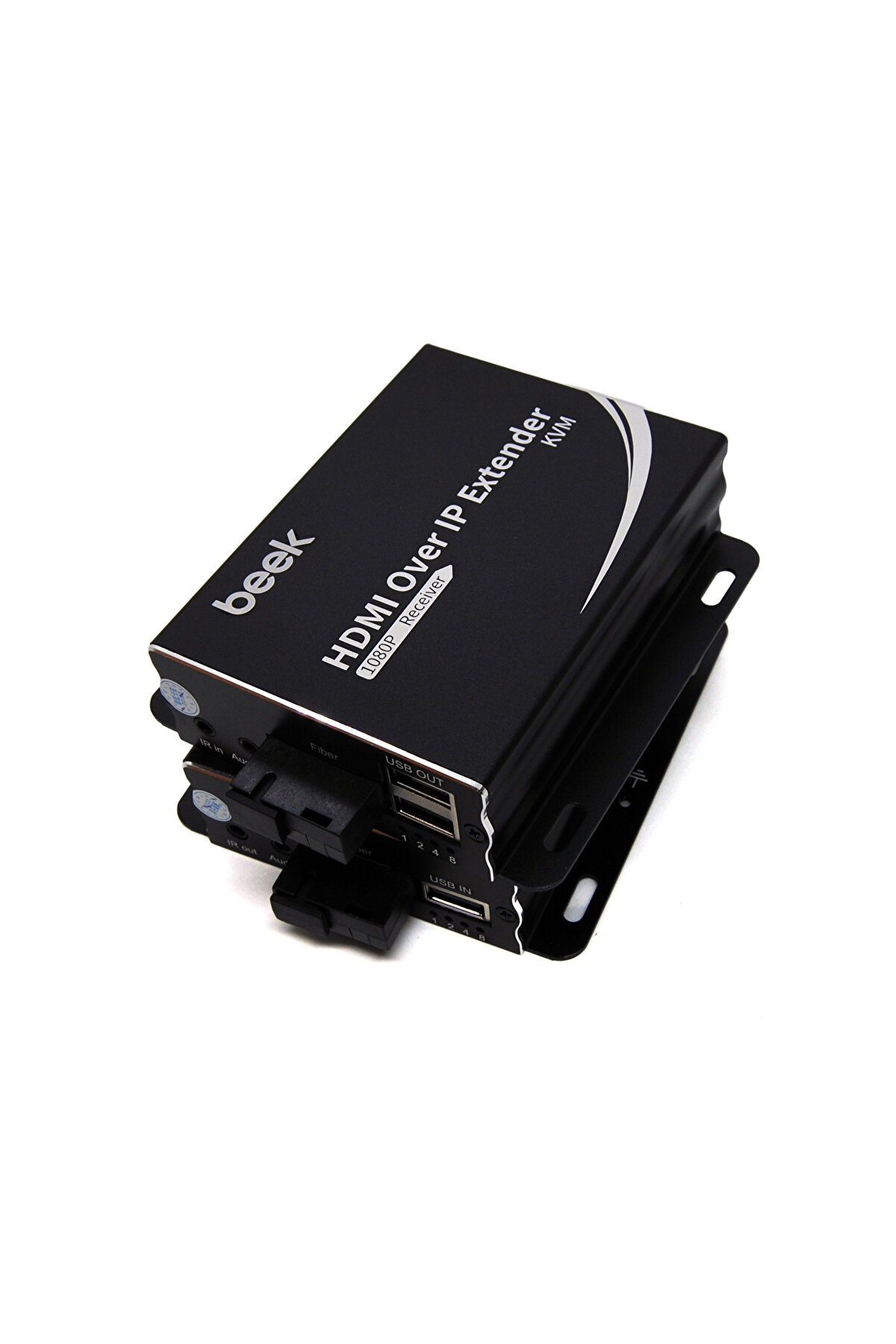 evimdeyokyok Beek IP HDMI KVM Fiber Sinyal Uzatma Cihazı, Single Mode, SC, 20km, 1080PBeek IP HDMI KVM Fiber Exte