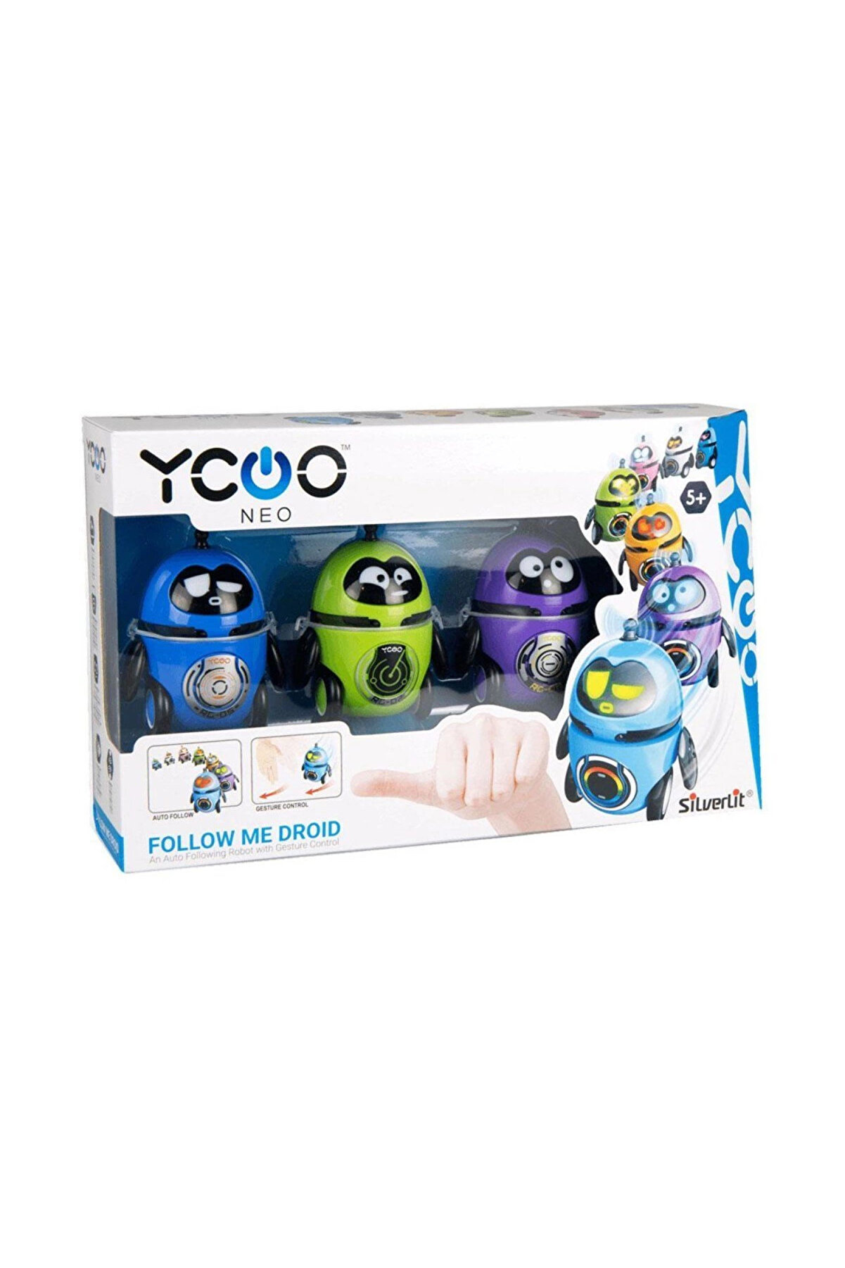 Yıldızınızzz accessory SIL/88582 Silverlit Follow Me Droid 3lü Set - 1 ADET FİYATIDIR - MODEL BİLDİRİN