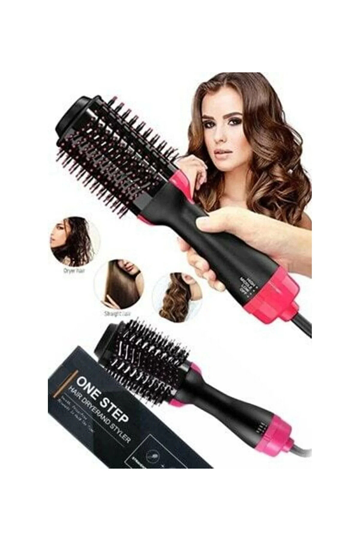 Go İthalat One Step Sa&ccedil; Şeki̇llendi̇ri̇ci̇ Ve Sa&ccedil; D&uuml;zleşti̇ri̇ci̇ F&ouml;n Tarağı (4457)