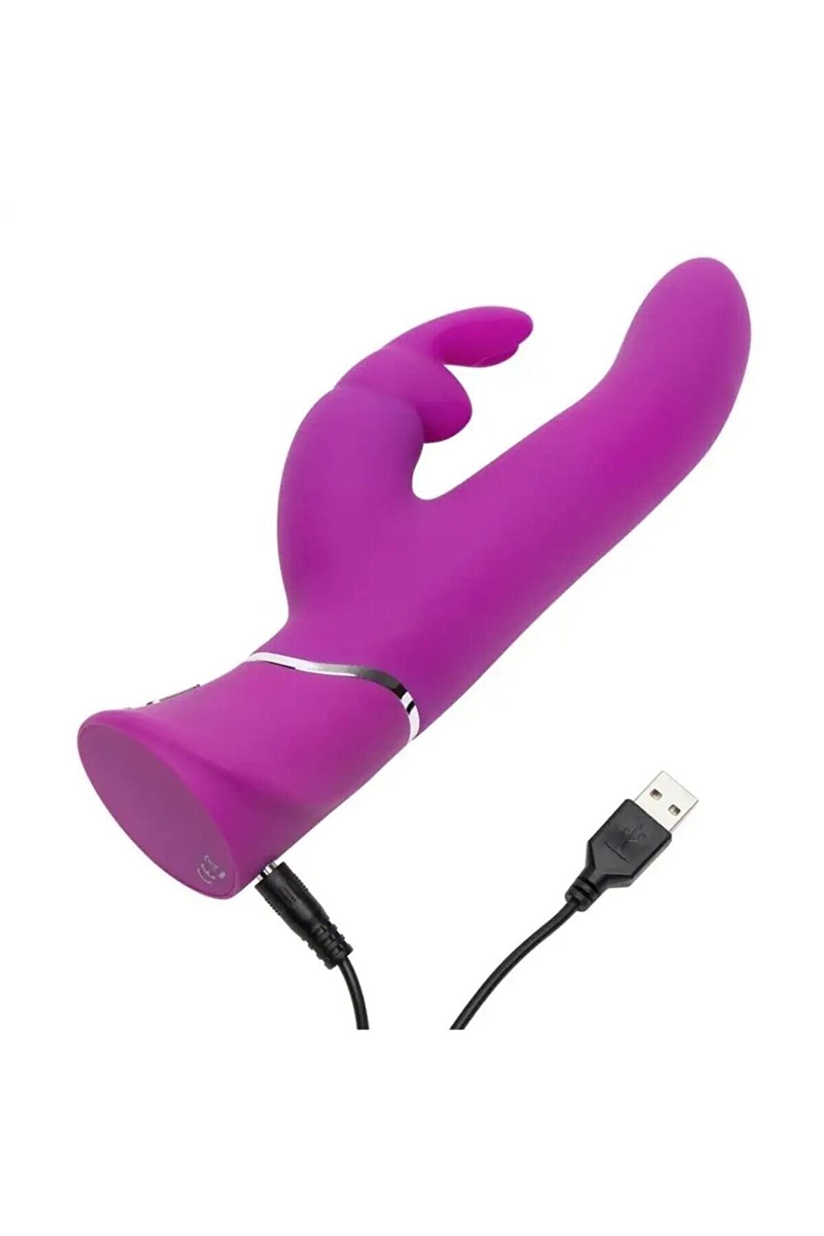 Happy Rabbi̇t Curve Power Moti̇on Rabbi̇t Vi̇brat&ouml;r-Purple