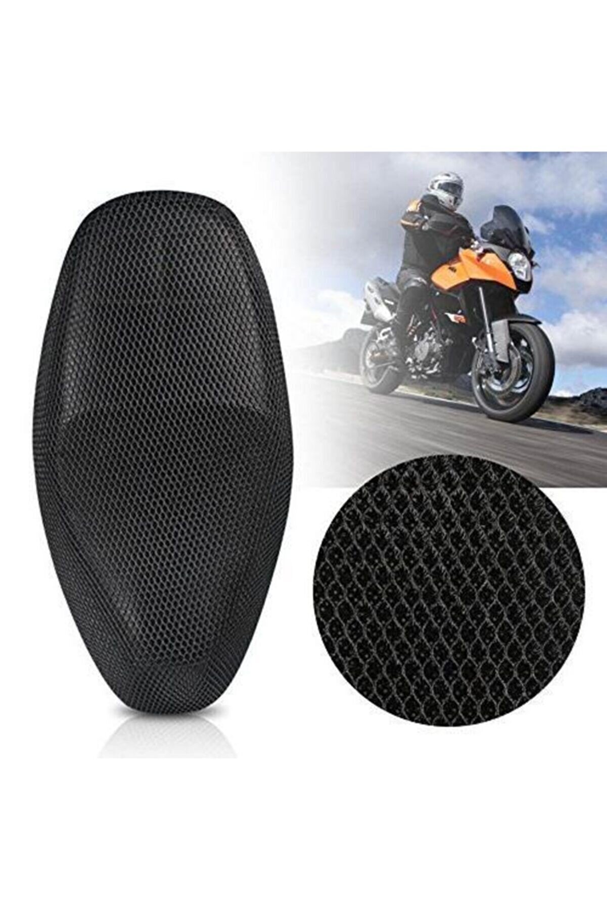 Oem Ybr 125 Cbf 150 Spacy 110 Cb125 Cg 125 Cup 100 Dri̇ft 125-150 Si̇yah Koltuk-Sele Uyumlu Kılıfı Fi̇le 3D