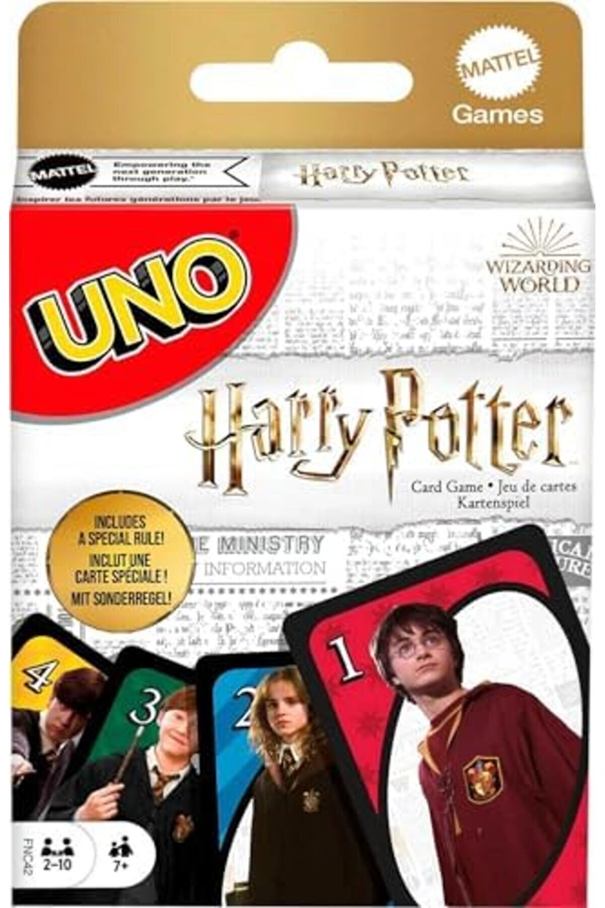 Trendymr Games Uno Harry Potter™ Unoò Harry Potter™ Kart Oyunu, Fi̇lm Temalı 112 Kartlık Deste