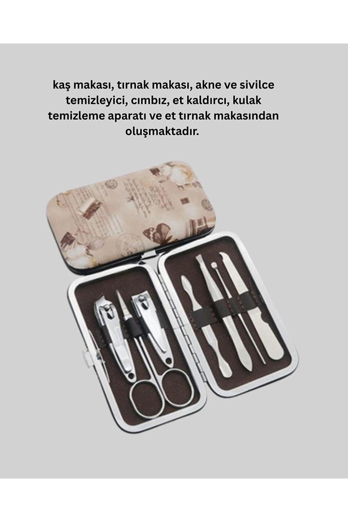 Taşınabi̇li̇r Çantalı Çok Fonksi̇yonlu Bakım Seti̇