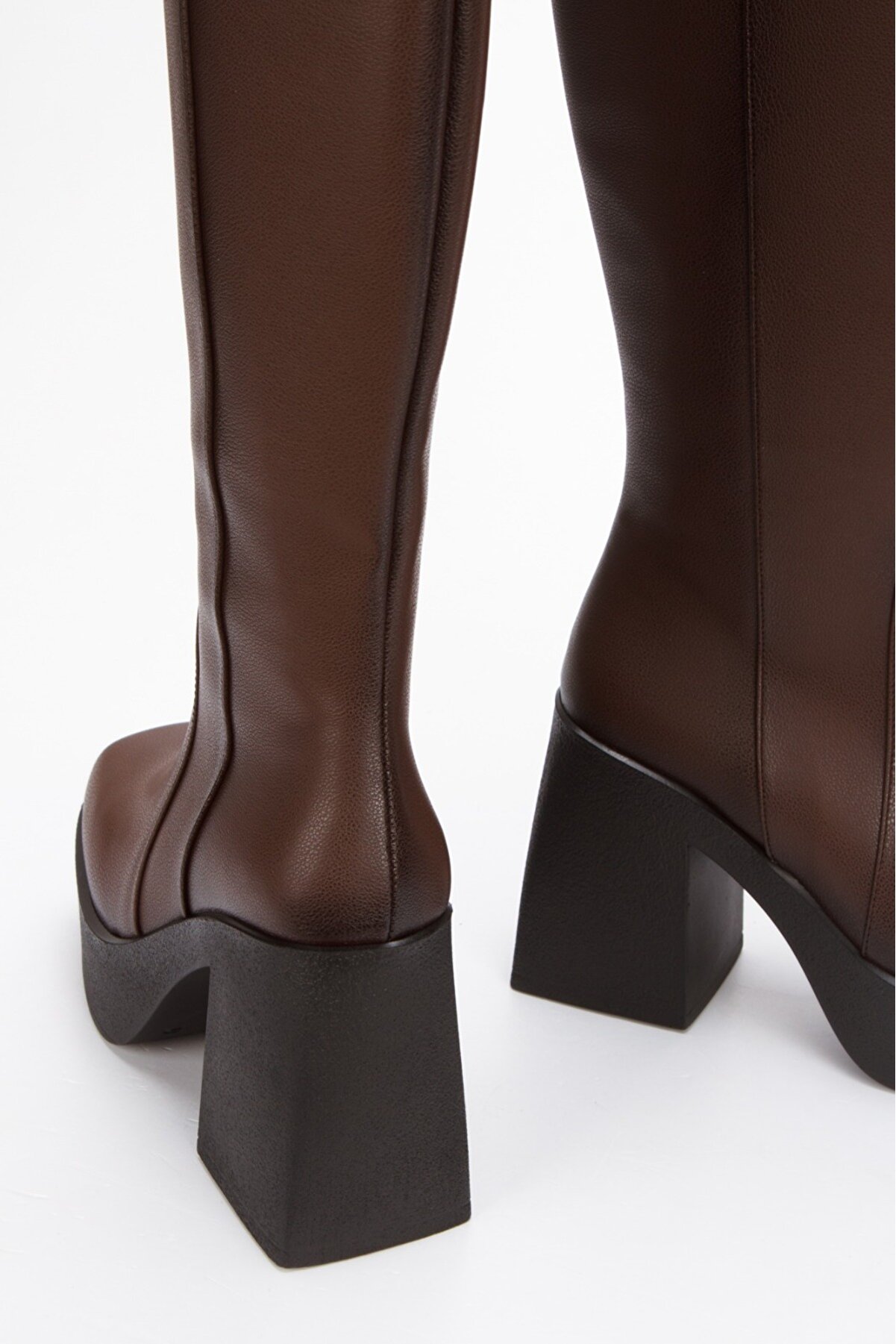 Gult Platform Topuklu Çi̇zme