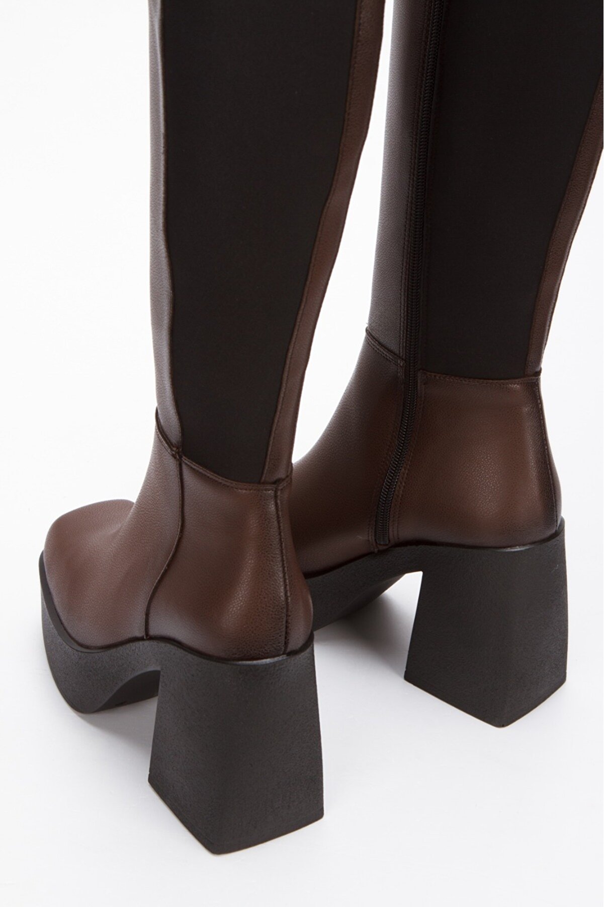 Gult Platform Topuklu Çi̇zme