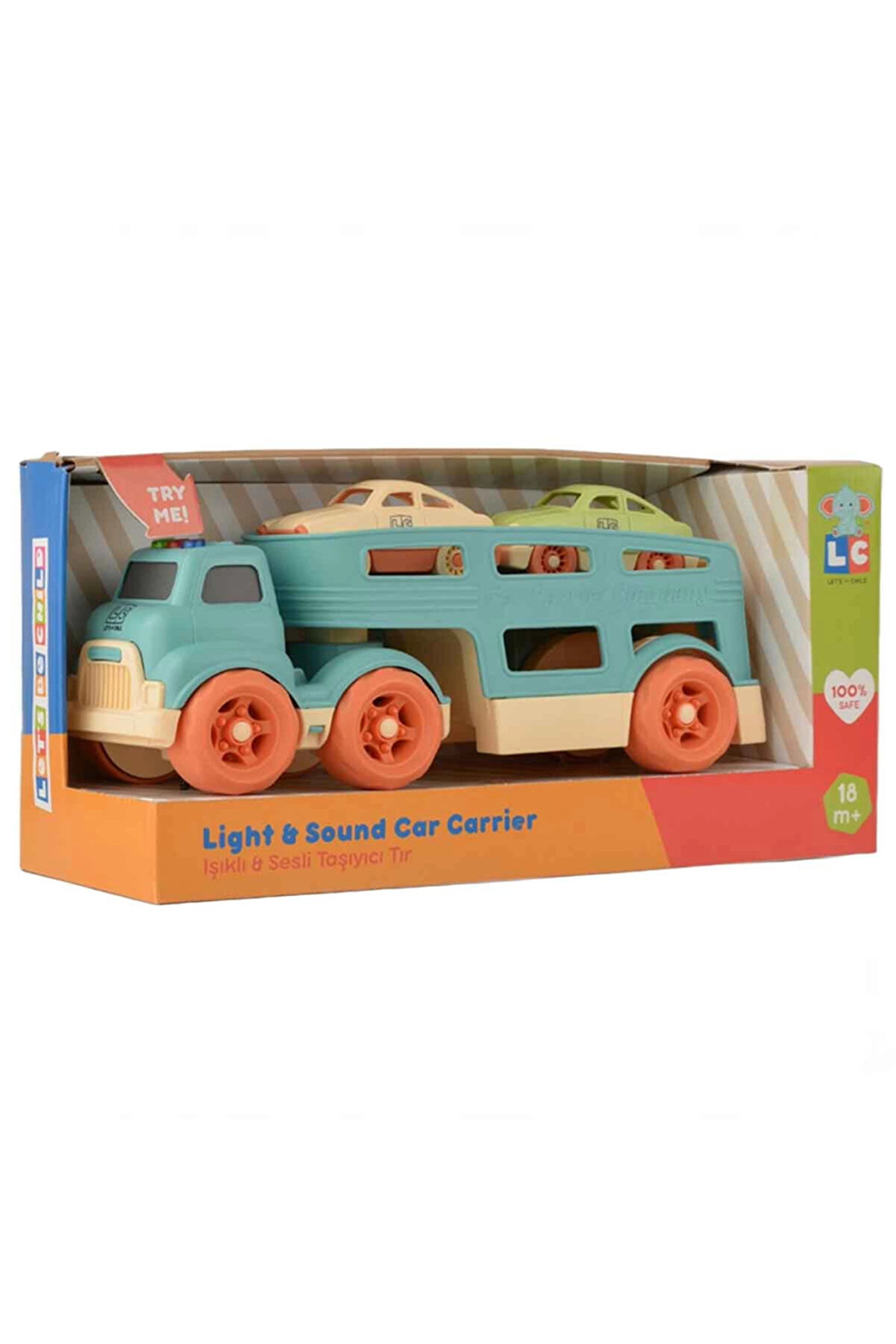 Toptan Bulurum LC Sesli ve Işıklı Taşıyıcı Tır 3 Parça