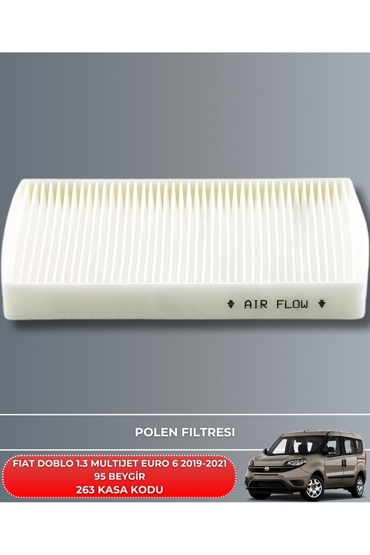 Fıat Doblo 1.3 Multıjet Euro 6 2019-2021 95 Beygi̇r Fi̇ltre - 0W20 4Lt Yag Bakım Seti̇
