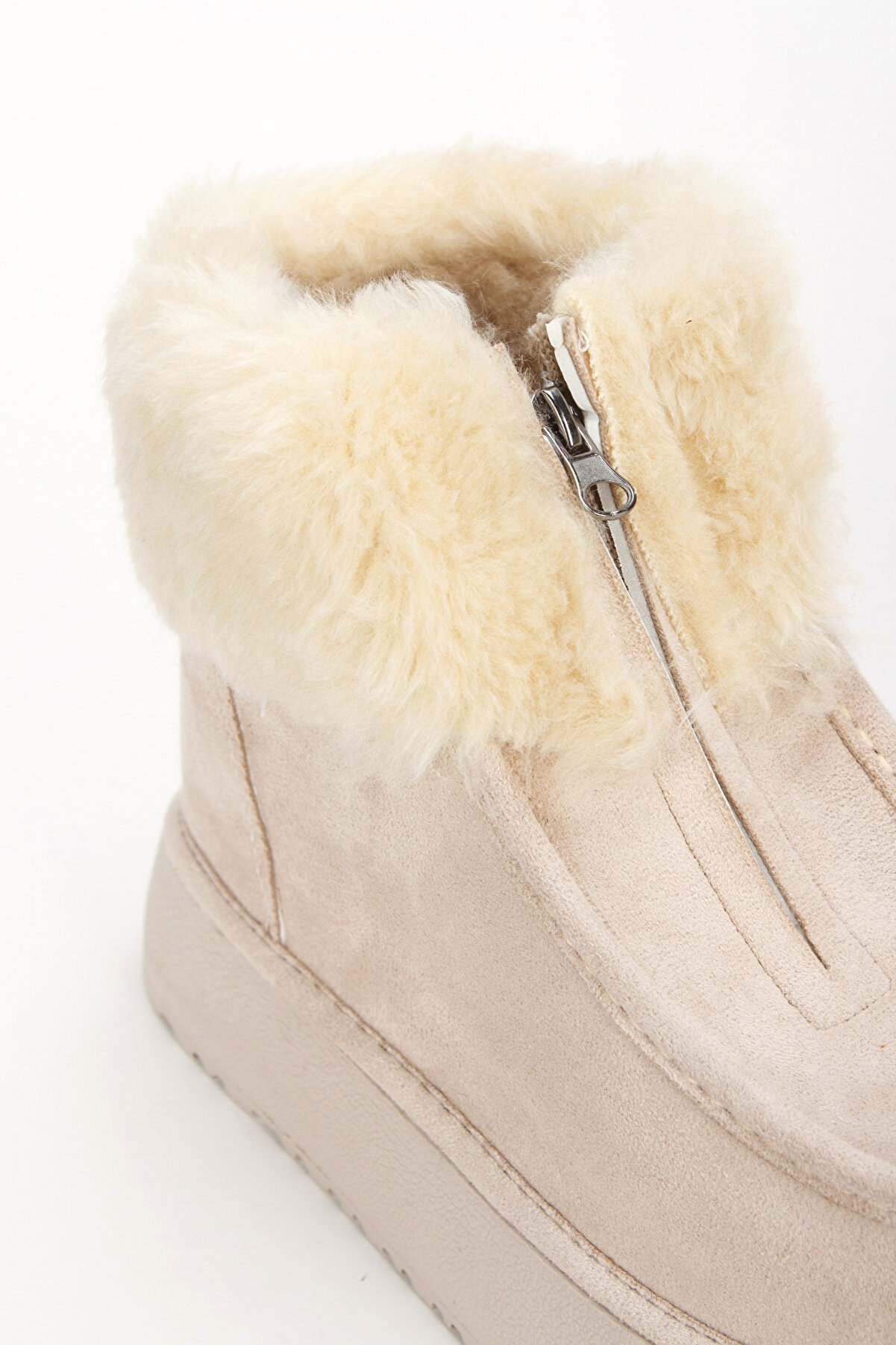 Gult Kadın Tüylü Kışlık Bot