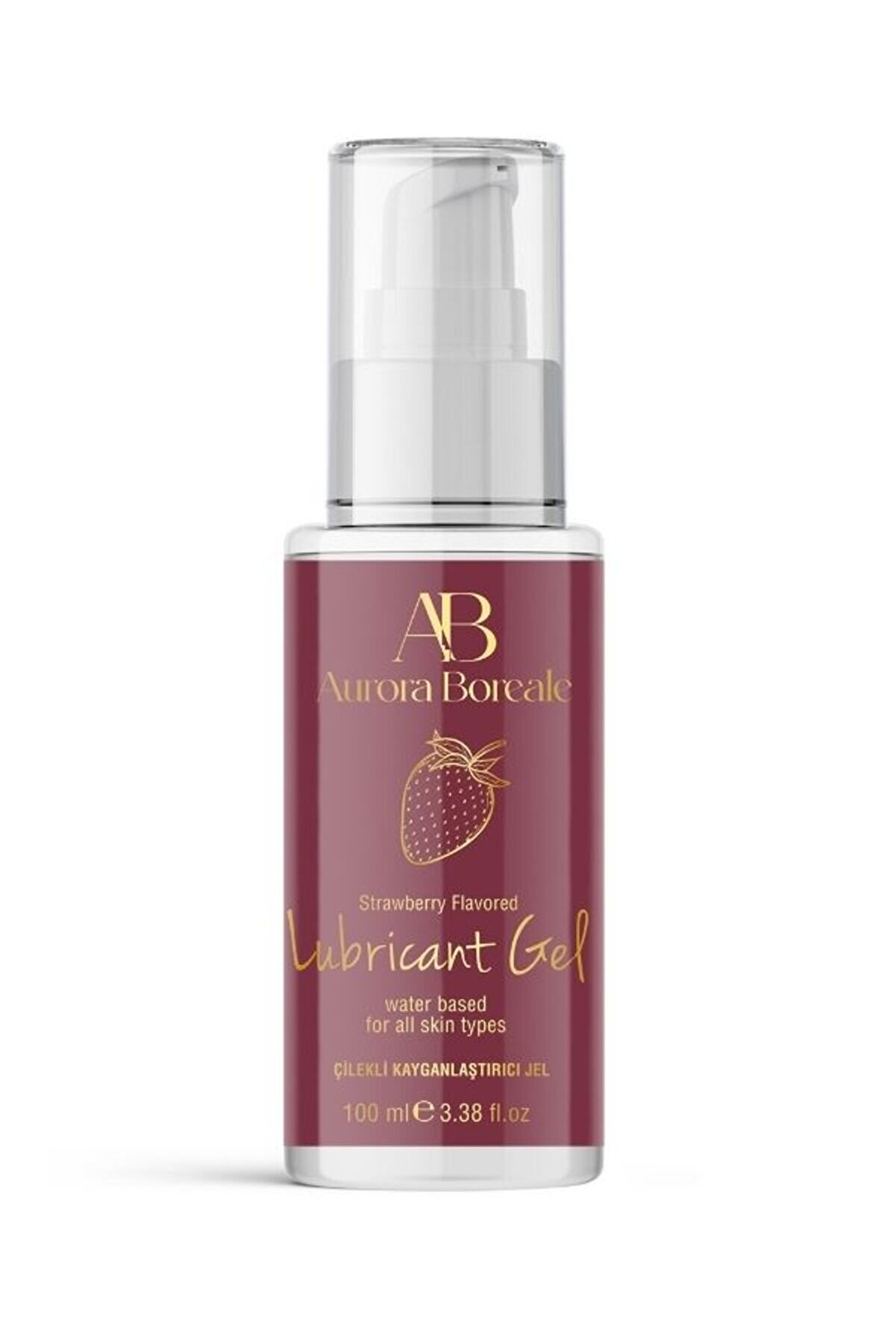 Aurora Boreale Çi̇lek Aromalı Kayganlaştırıcı Jel 100 Ml