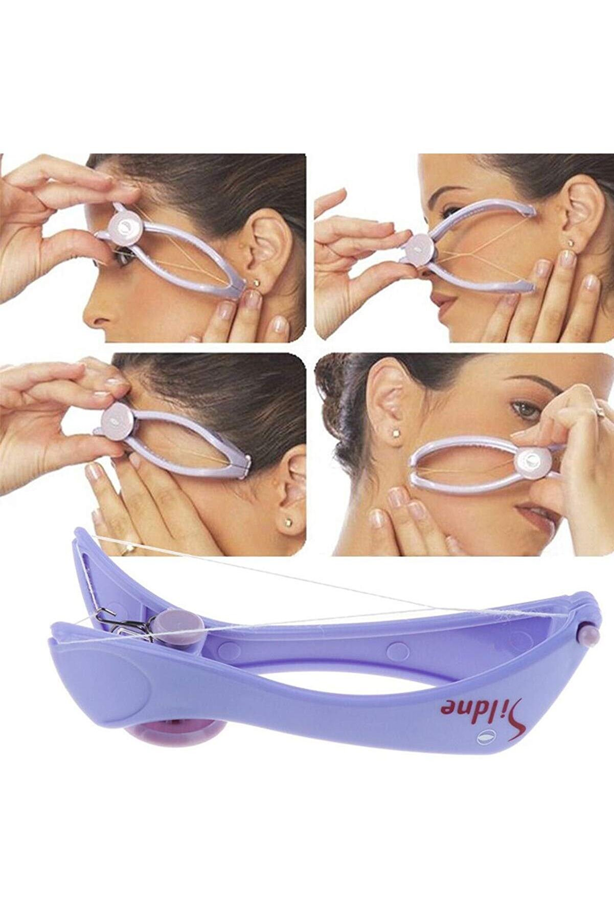 Go İthalat Sli̇que İple Y&uuml;z T&uuml;y Alma Aleti̇ Kaş Kıl Alıcı Epi̇lat&ouml;r (4940)