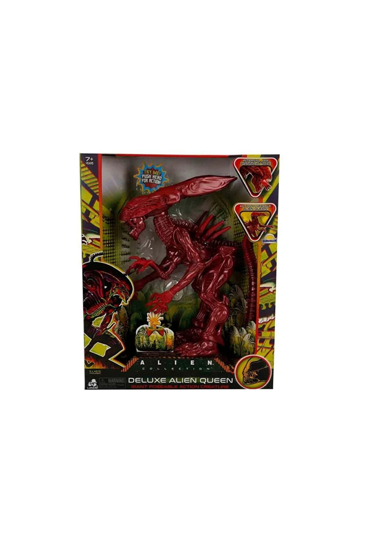 thebestnzm 13120 SUN-LNR-Oyun set Sesli ve Işıklı Alien Queen - Sunman