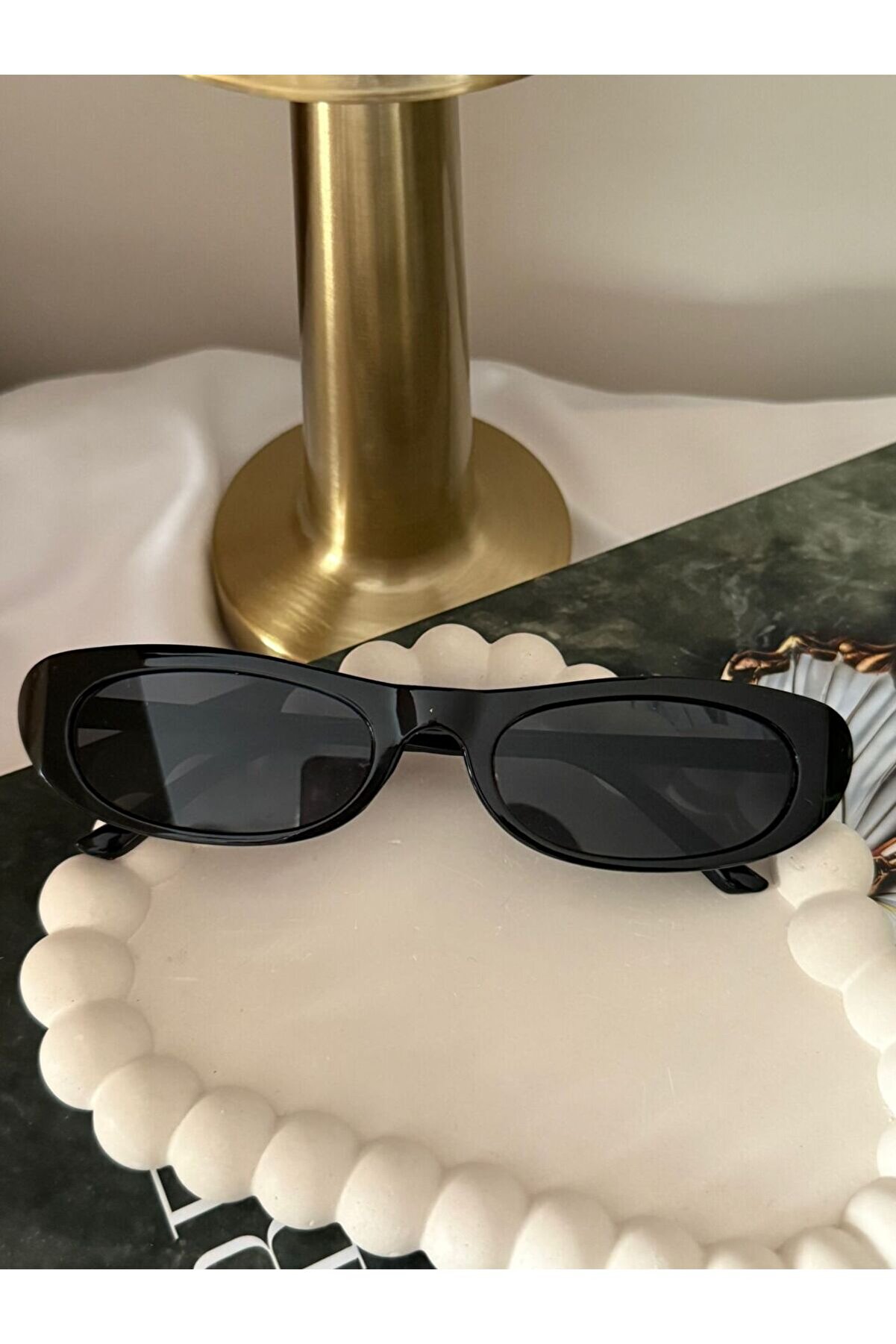 Ateli̇er Emi̇ne Cat Eye Si̇yah Güneş Gözlüğü