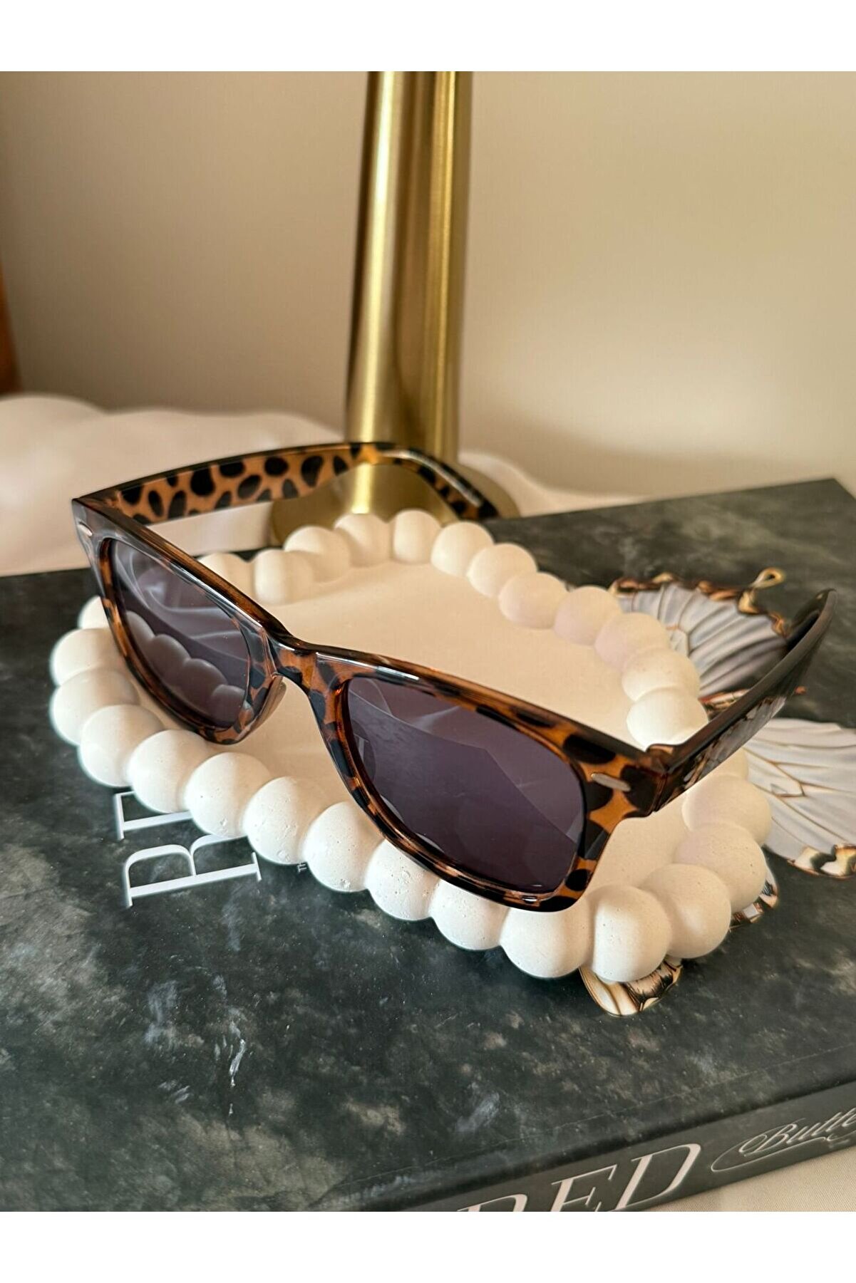 Ateli̇er Emi̇ne Leopar Desen Güneş Gözlüğü