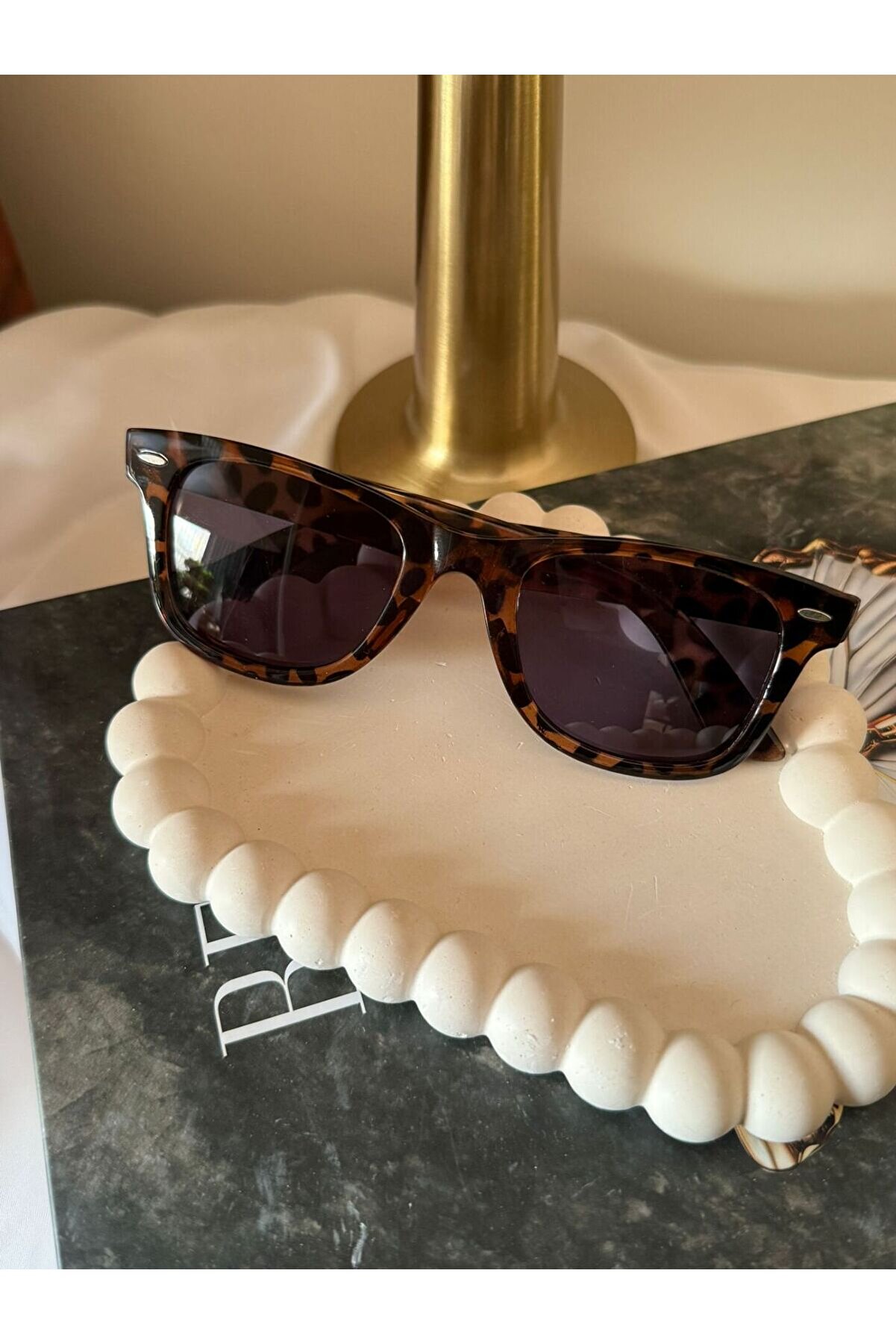 Ateli̇er Emi̇ne Leopar Desen Güneş Gözlüğü