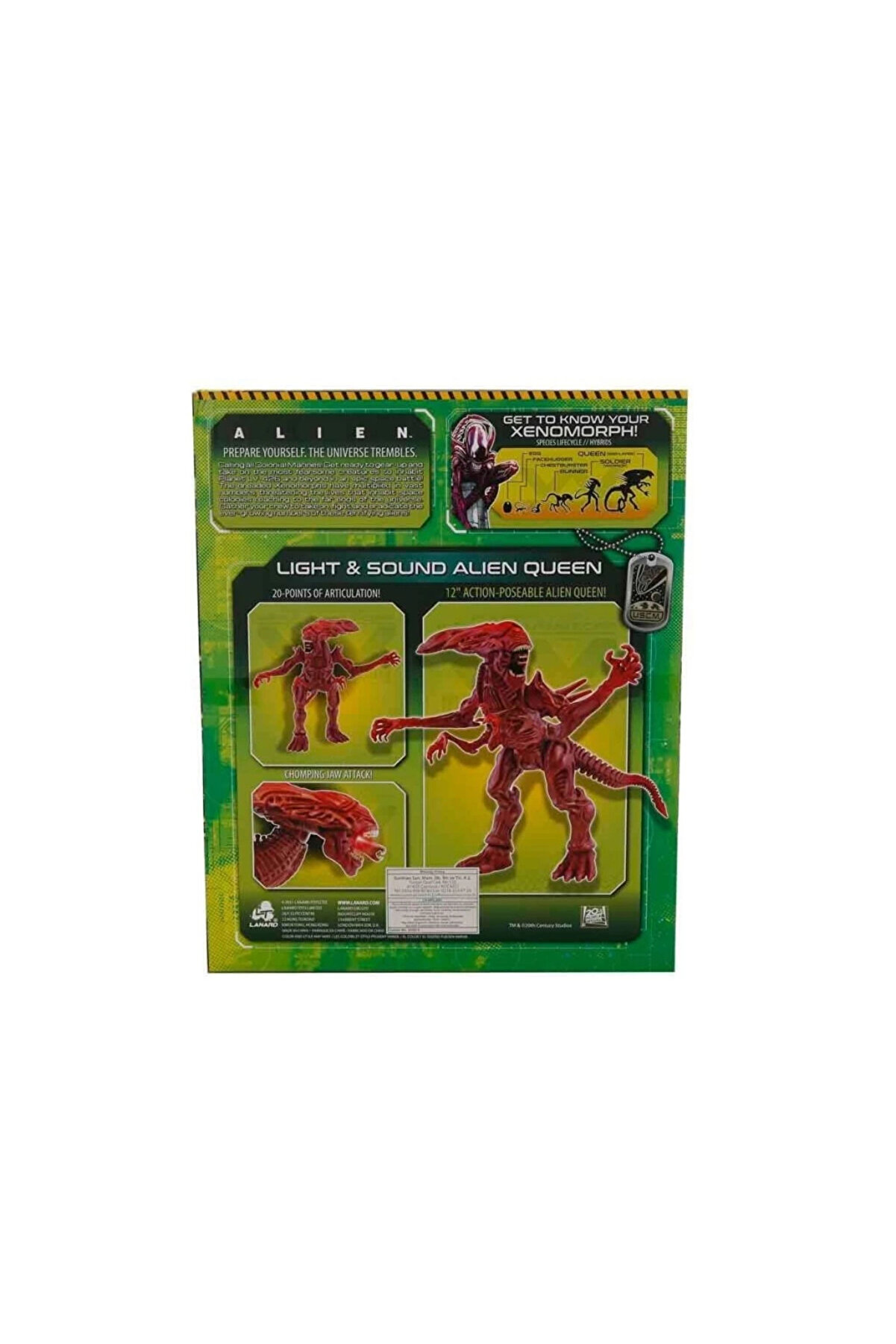 13120 Sun-Lnr-Oyun Set Sesli̇ Ve Işıklı Ali̇en Queen - Sunman