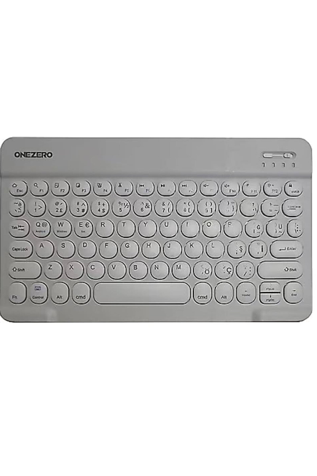 evimdeyokyok ZR455 Beyaz Bluethooth Klavye