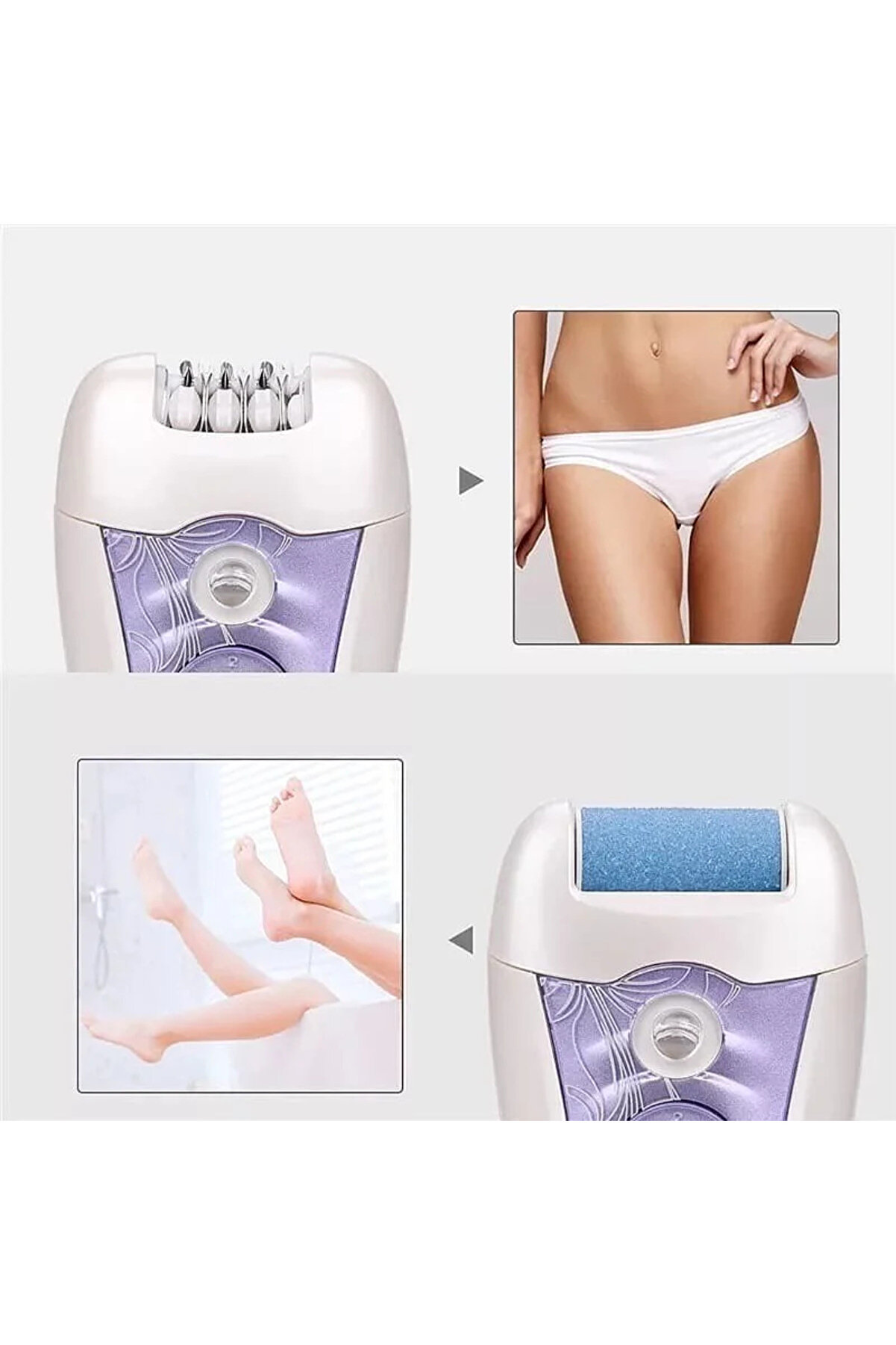 Go İthalat Dearli̇ng Ladys Bakım Seti̇ 4 &Uuml; 1 Epi̇lat&ouml;r Arada (4457)