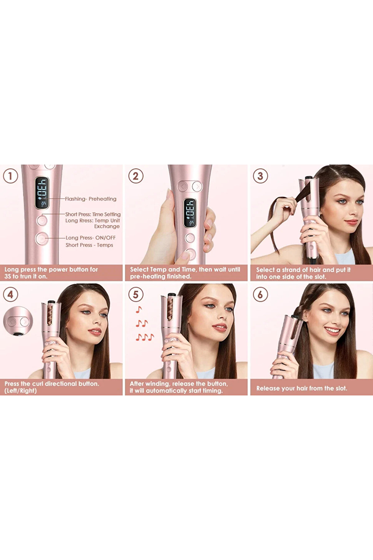 Go İthalat Otomati̇k Sa&ccedil; Bukle Maki̇nesi̇ (4457)