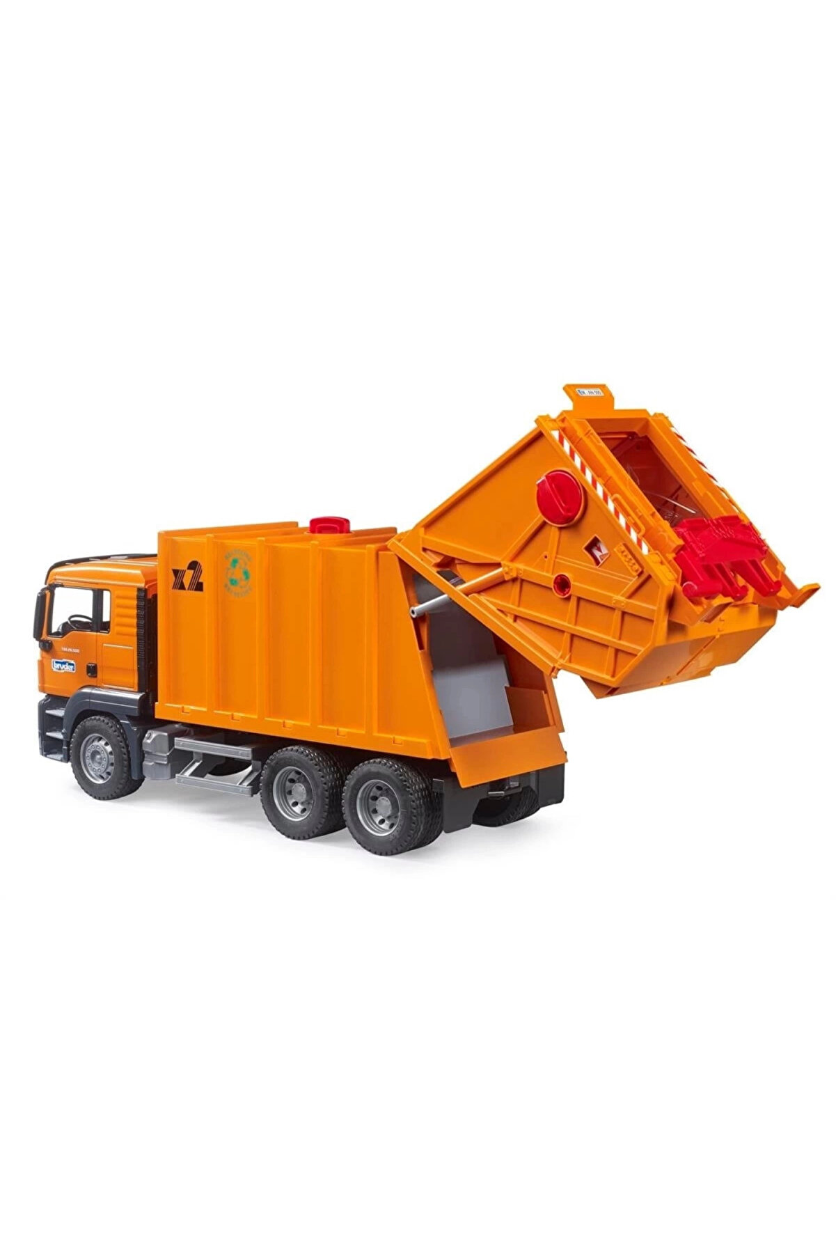 Man Tgs Çöp Kamyonu Turuncu