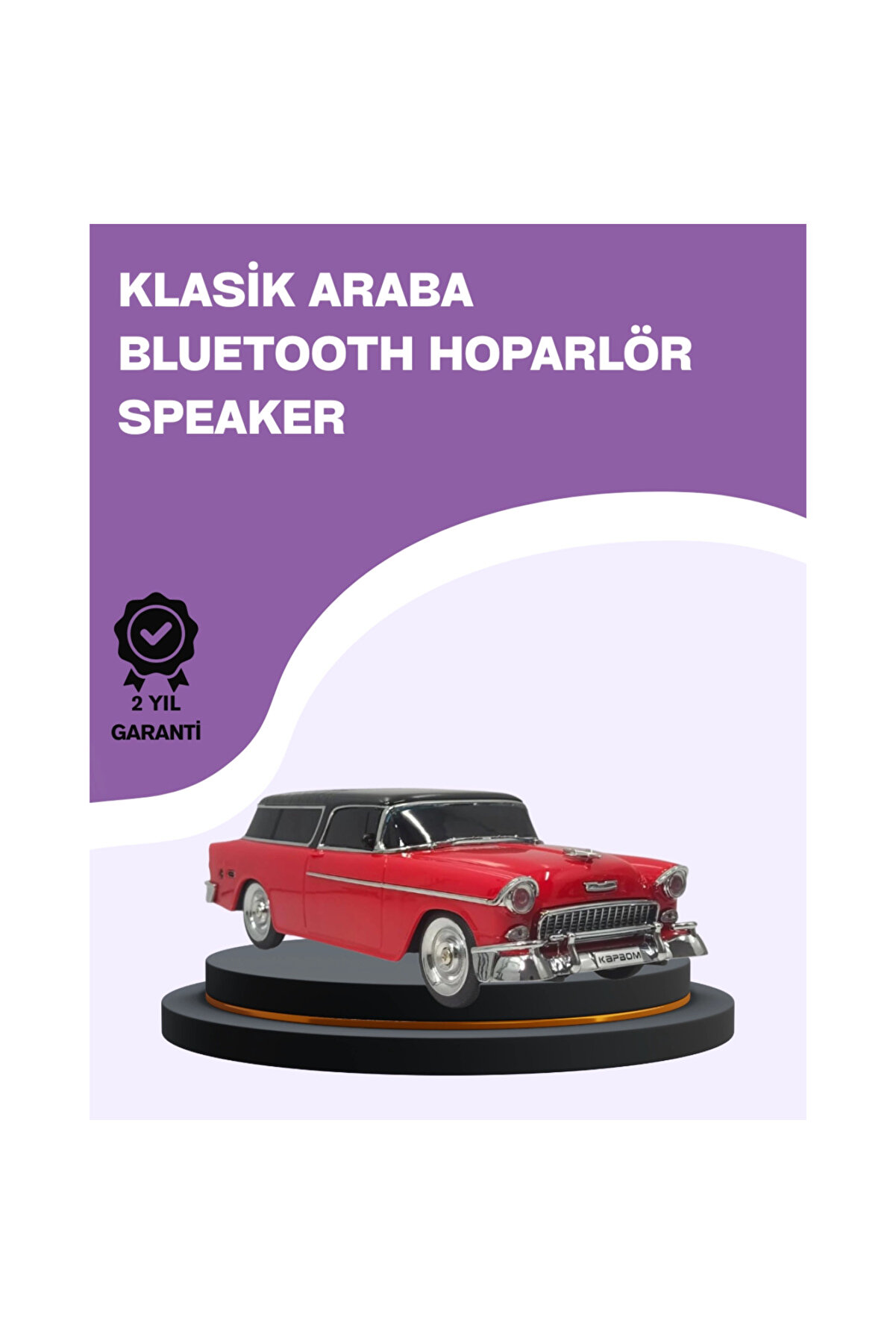 SepetBudur LED Farlı 10W Güçlü Ses Çıkışlı Bluetooth Hoparlör