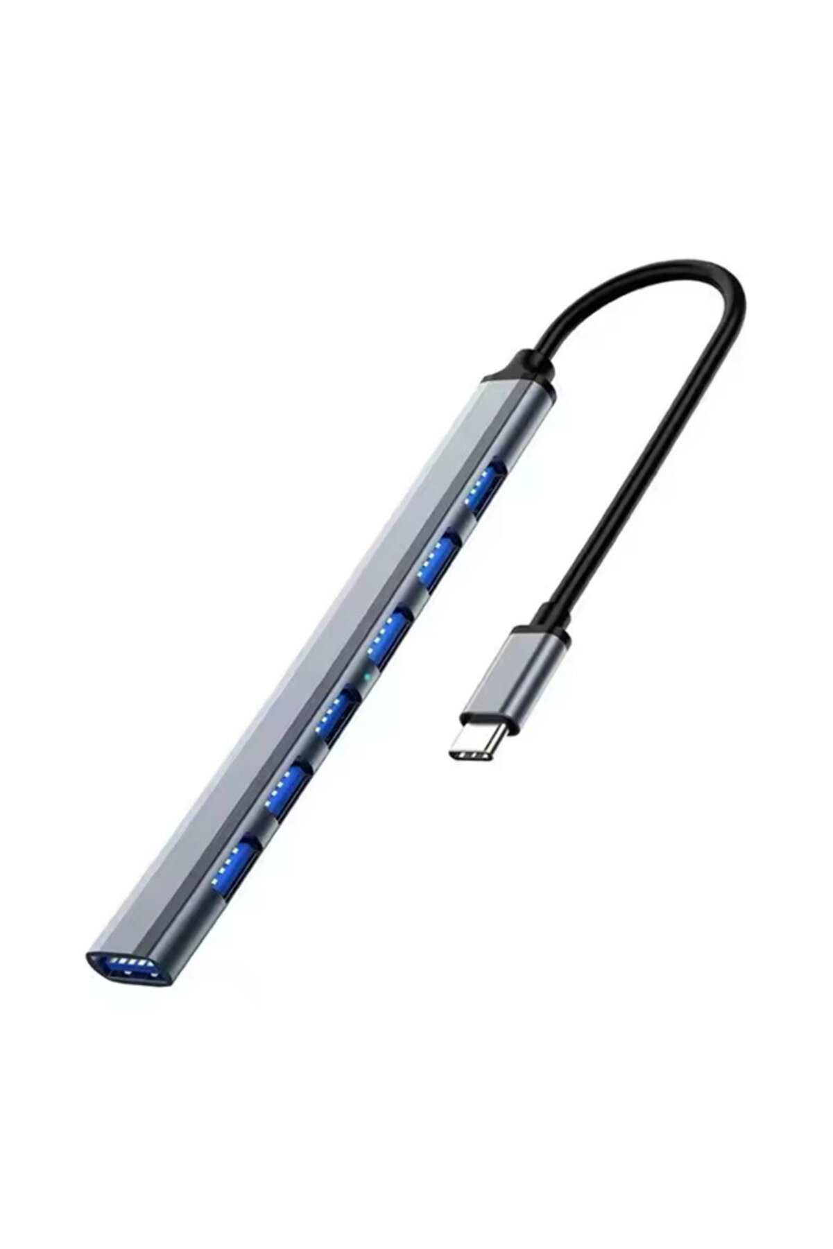 Skygo ZR289 Ads 303/C Type-C 7 Port Metal Usb Hub