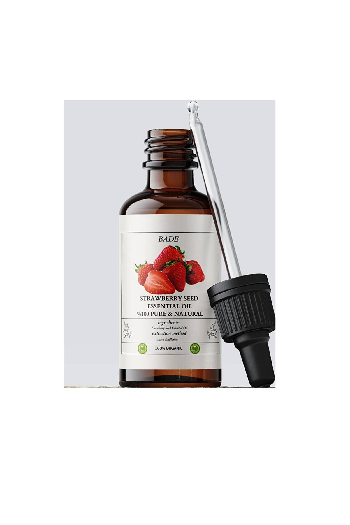 Çi̇lek Esansi̇yel Uçucu Koku Yağı Di̇füzör Esansı Buhurdanlık Aromaterapi̇ Yağı 10Ml