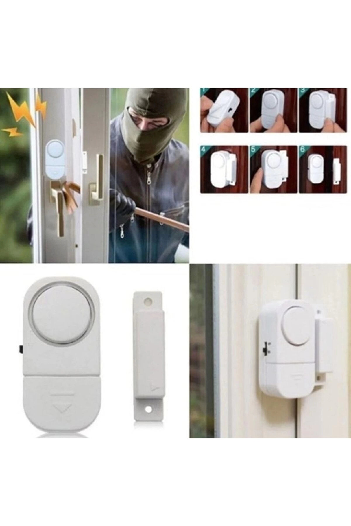 Kapı Pencere Alarmı Yüsek Uyarı Sesli̇