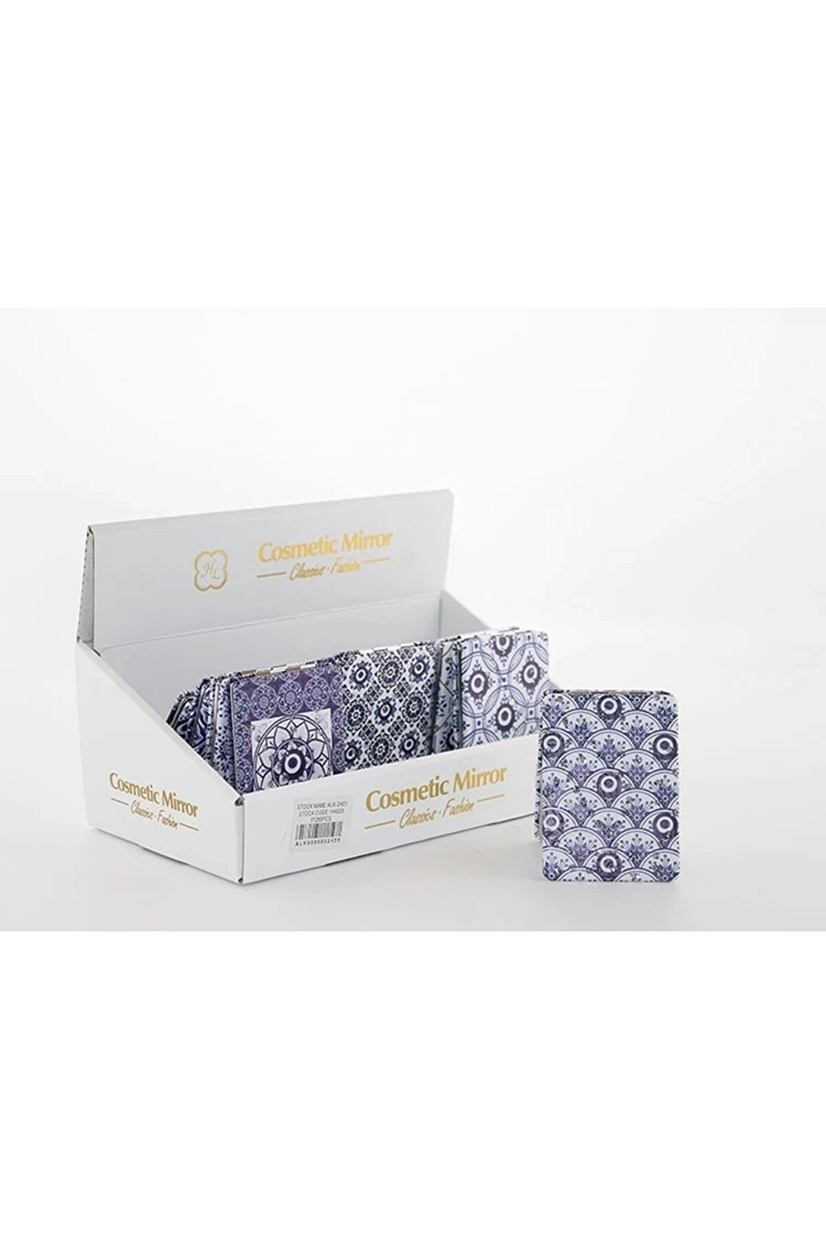 gizmurstore Taşlı Nazar Boncuklu El Aynası İnce Alk2499