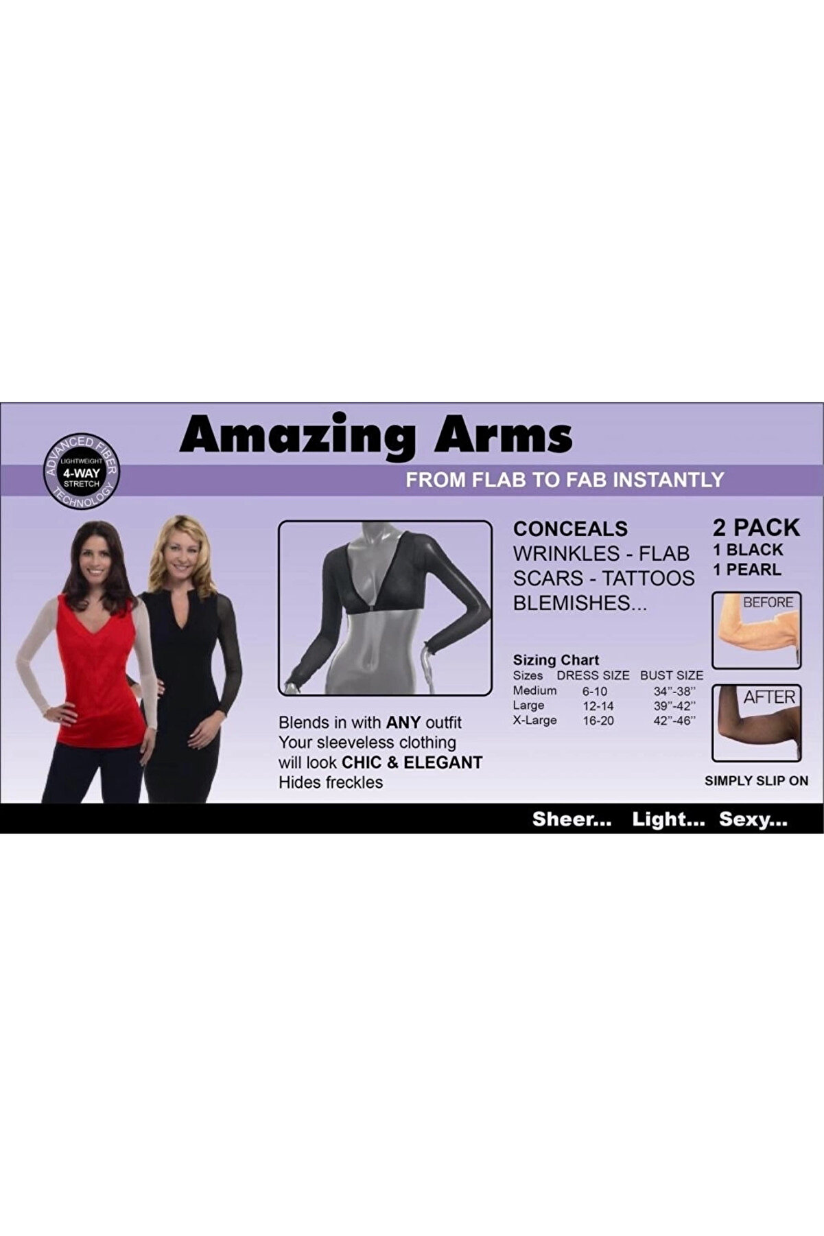 gizmurstore Amazing Arms Dekolte Kapatıcı