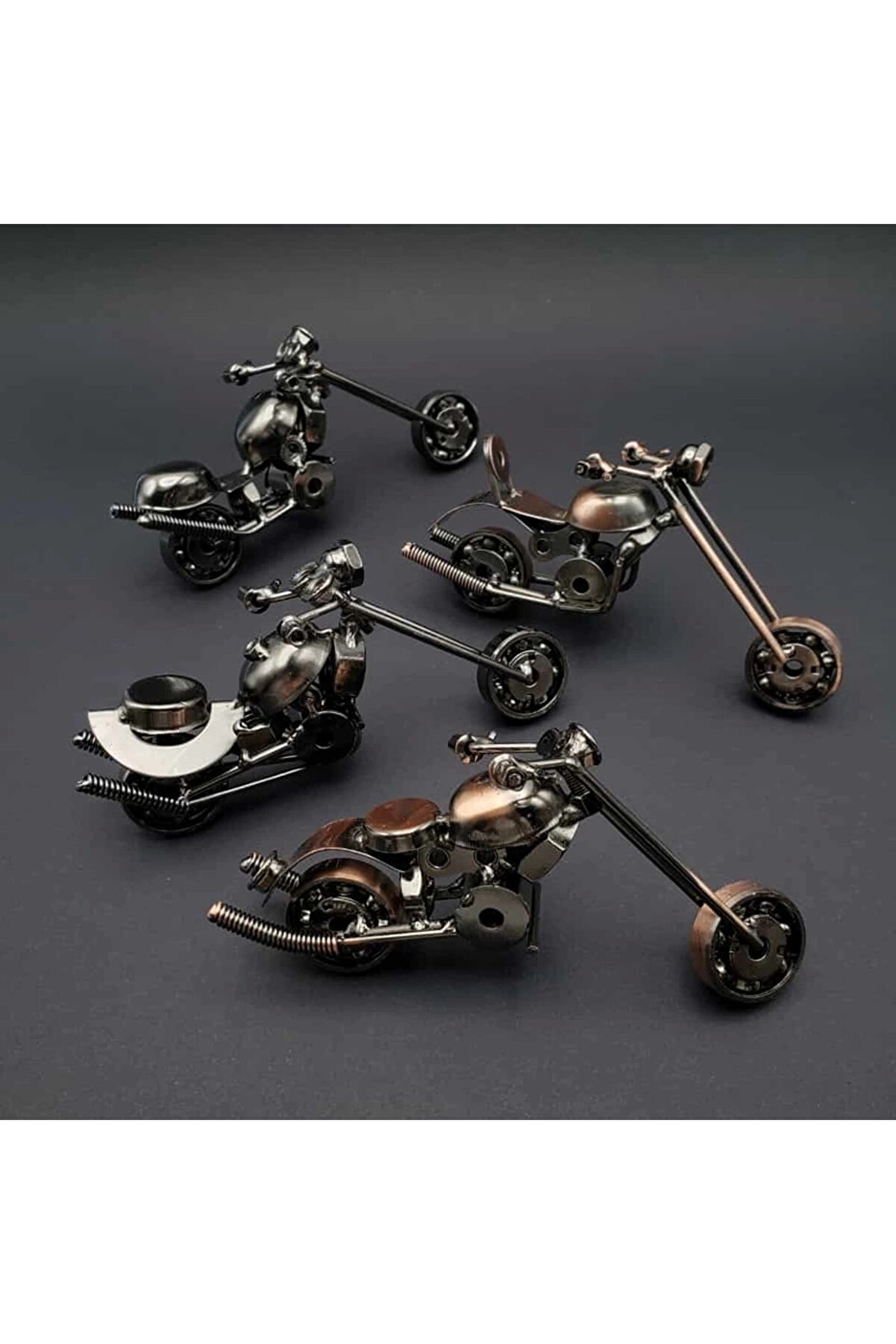 gizmurstore El Yapimi Dekoratif Metal Motor