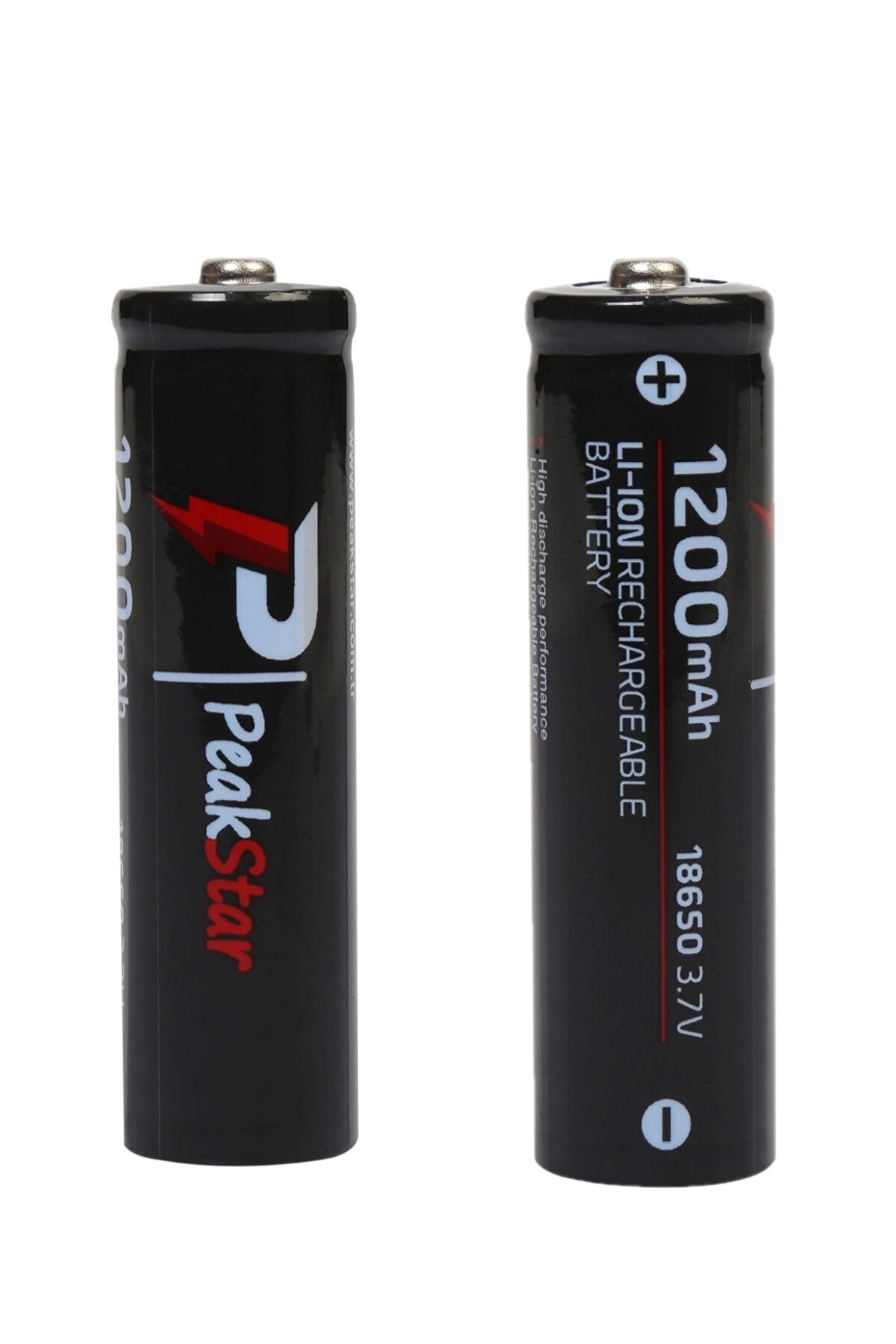 gizmurstore Orjinal 3.7 V 1200 Mah Şarj Edilebilir 18650 Turbo Model Li-ion Şarjlı Pil